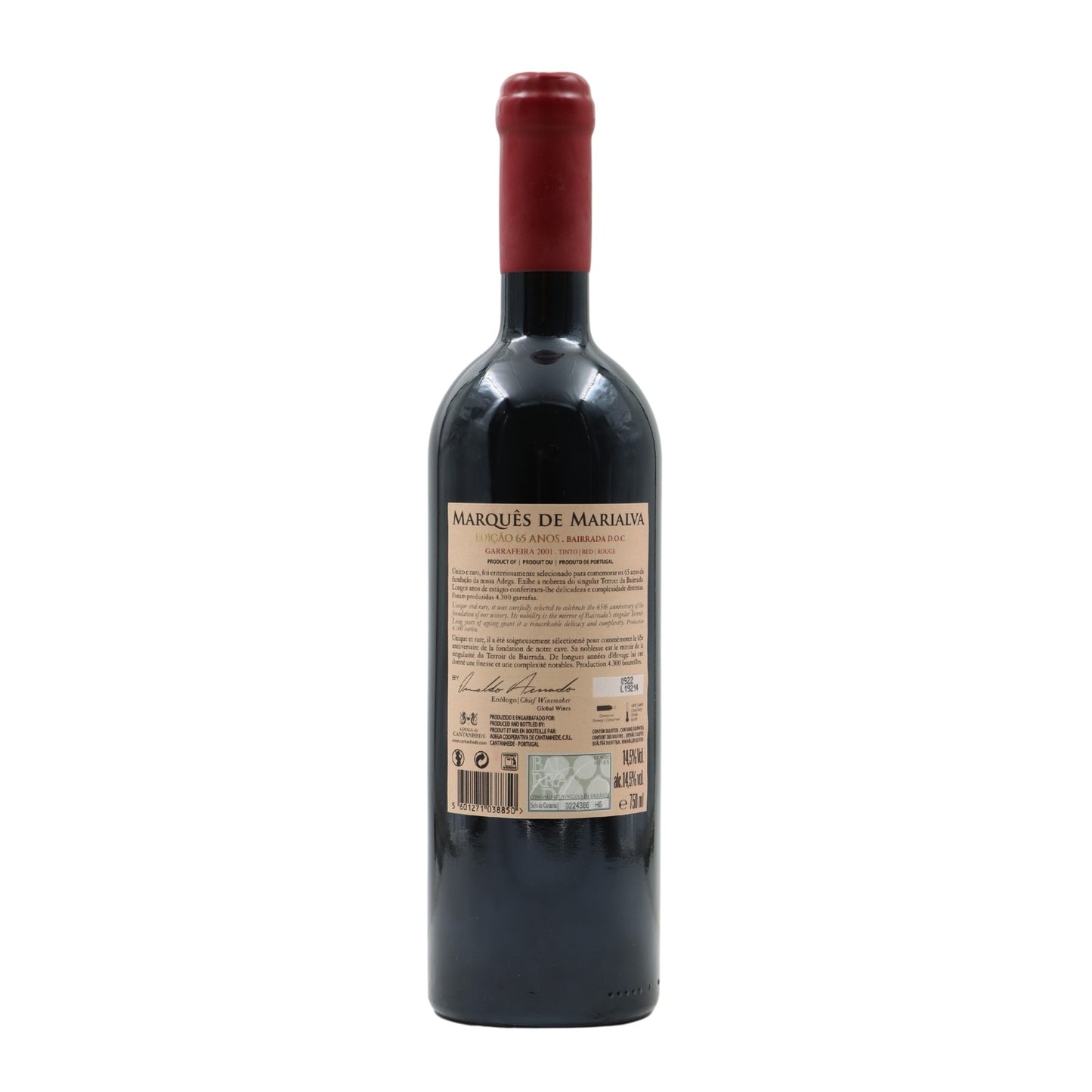 Marquis of Marialva Winery Baga Red 2001