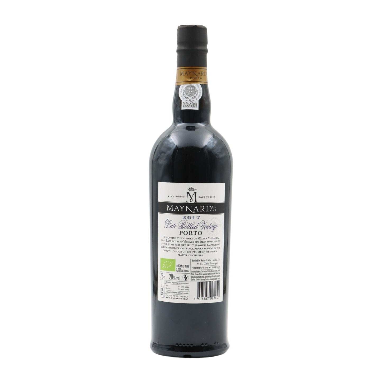Maynards Organic LBV Port 2017