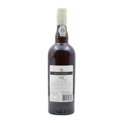 Maynards White Harvest Port 1989