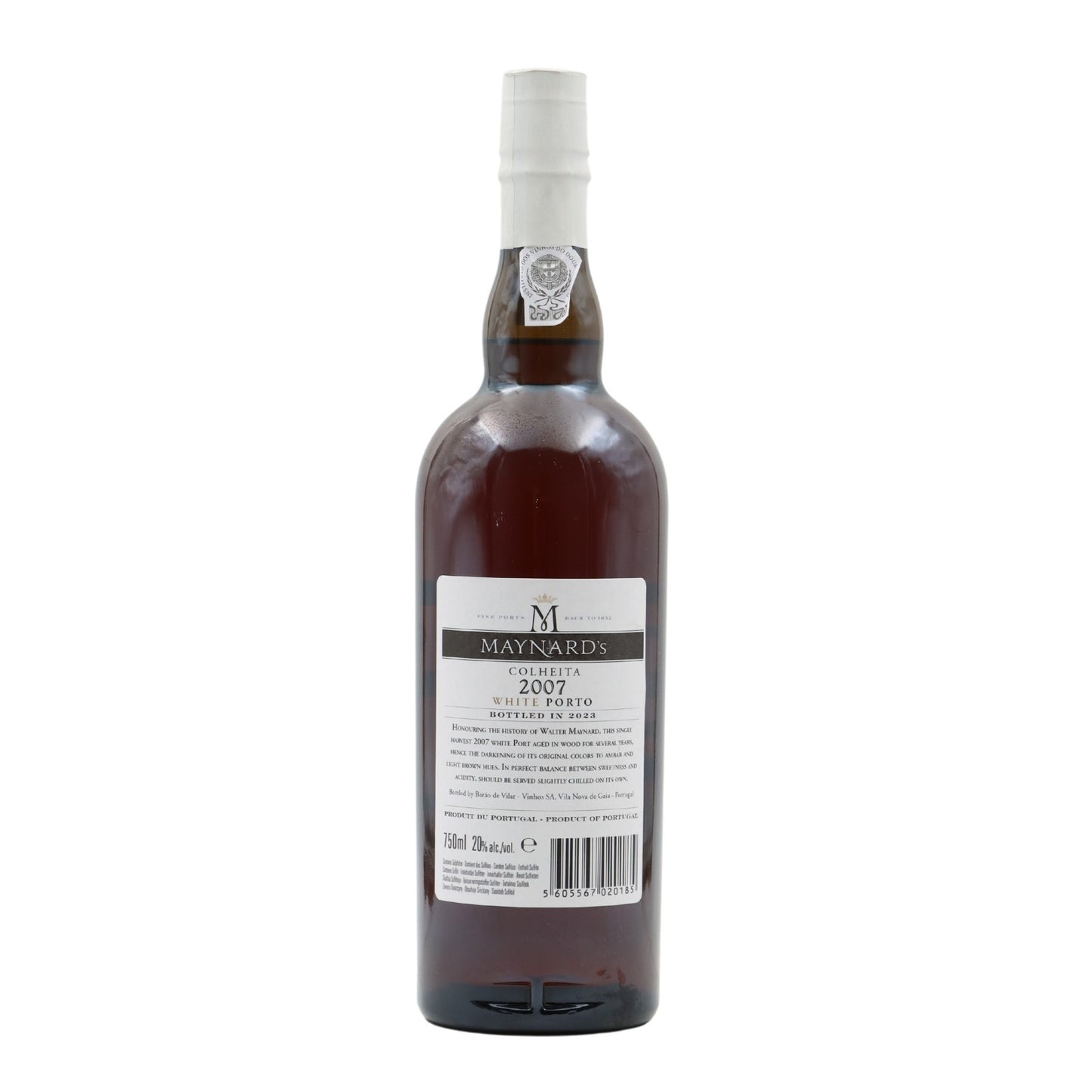 Maynards White Harvest Port 2007