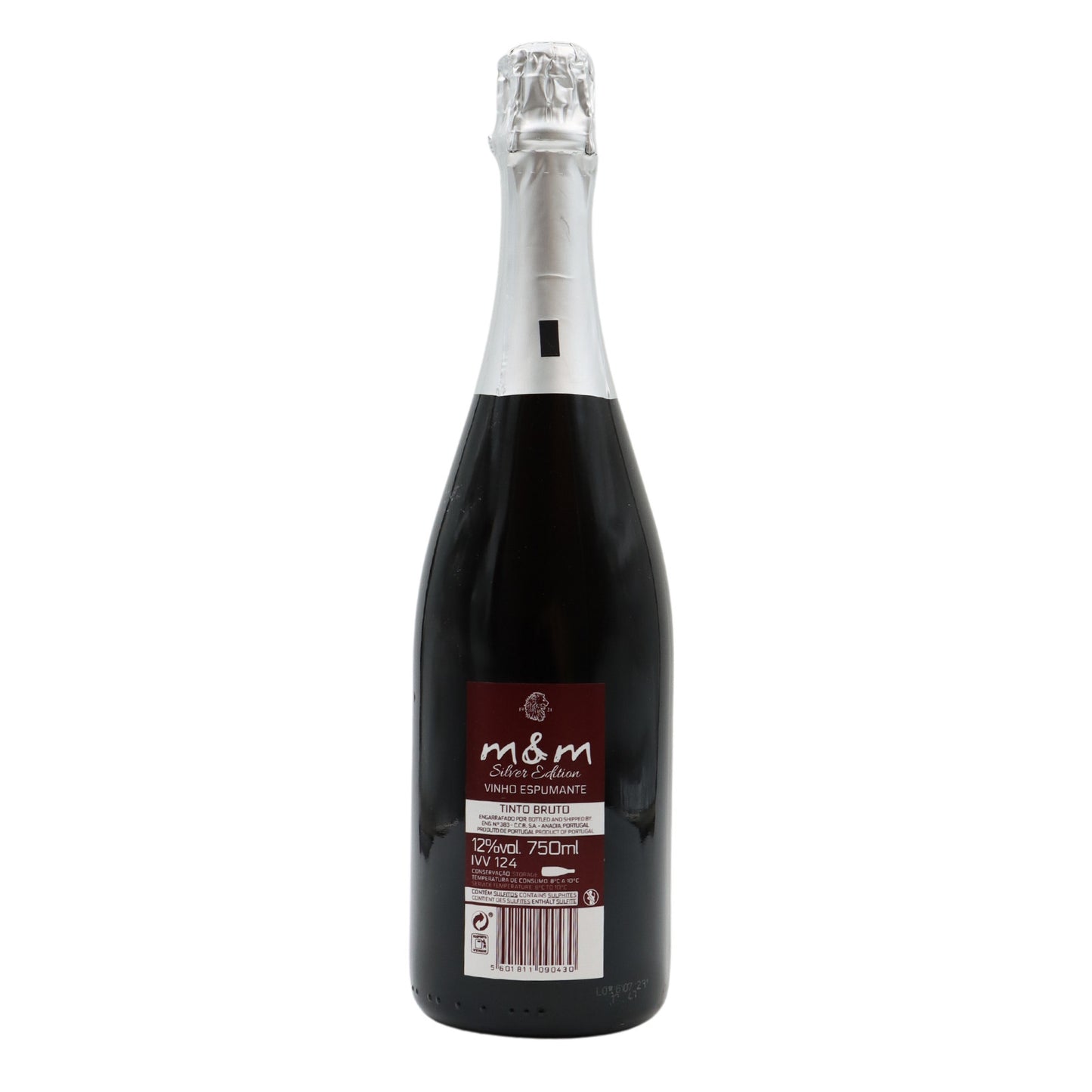 M&amp;M Silver Edition Brut Sparkling Red Wine