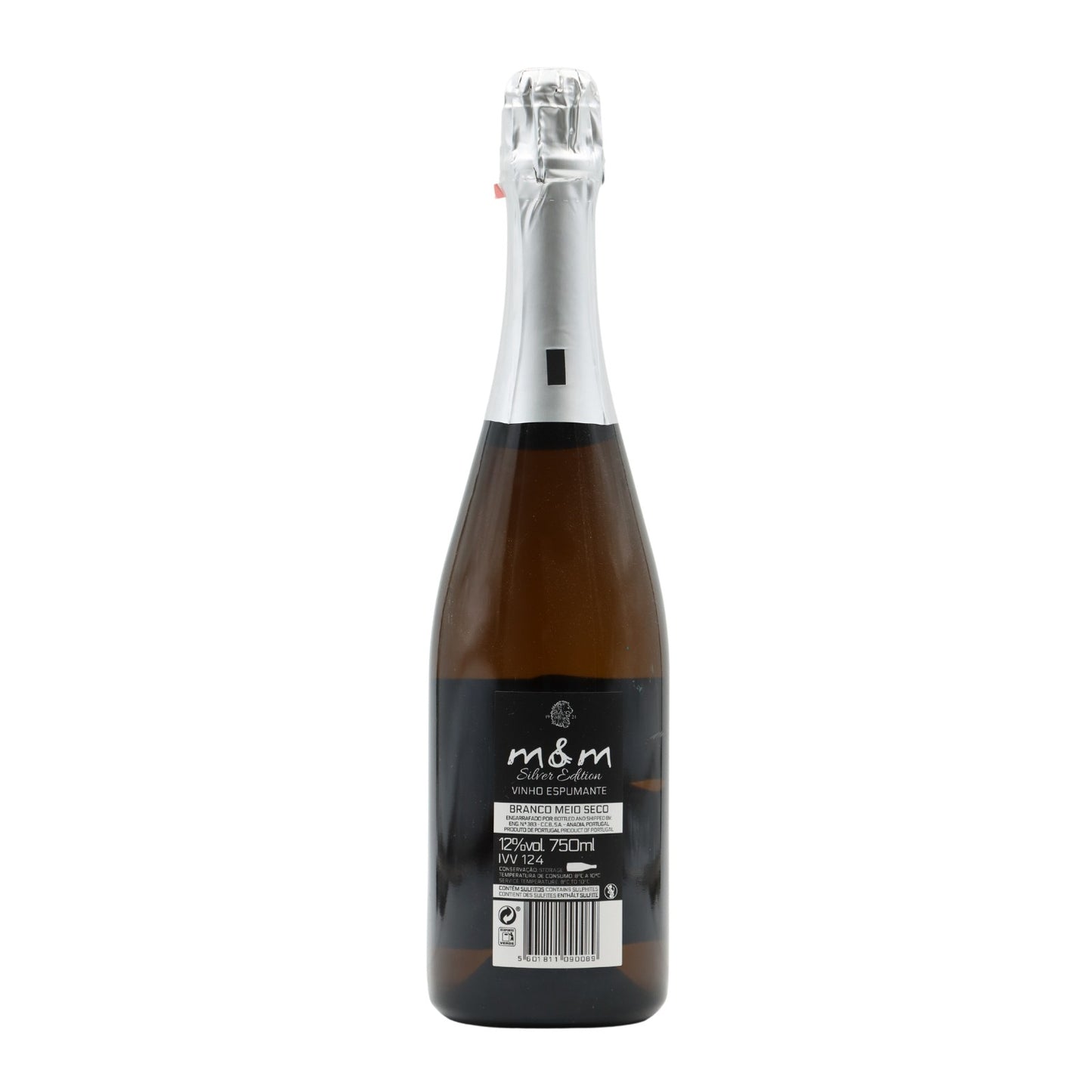 M&amp;M Silver Edition Semi-Dry White Sparkling Wine