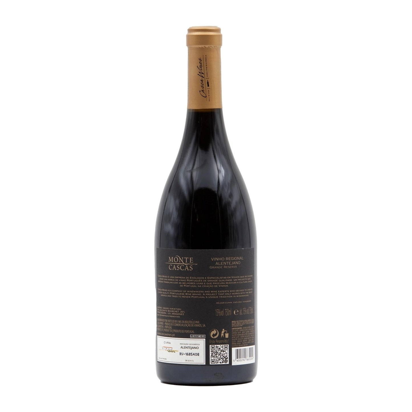 Monte Cascas Alentejo Grande Reserva Tinto 2015