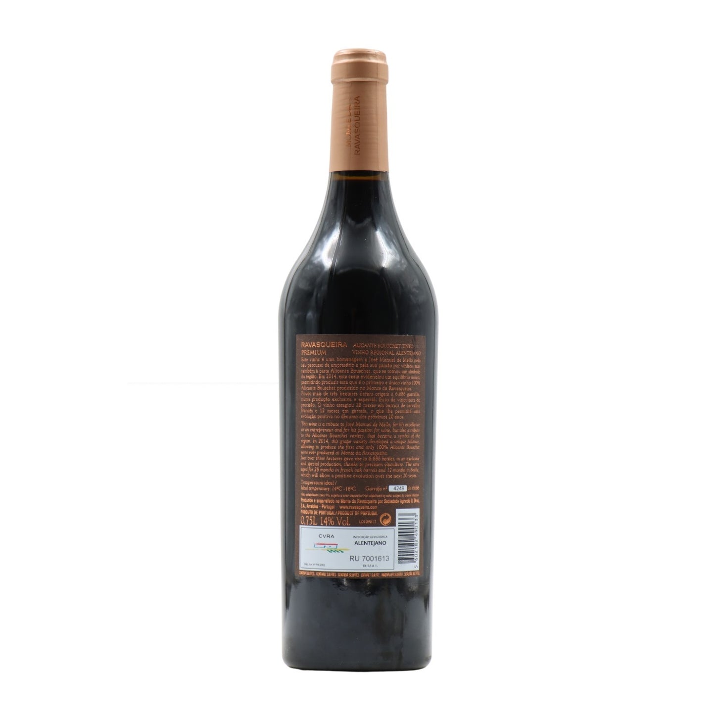 Monte da Ravasqueira Premium Alicante Bouschet Tinto 2014