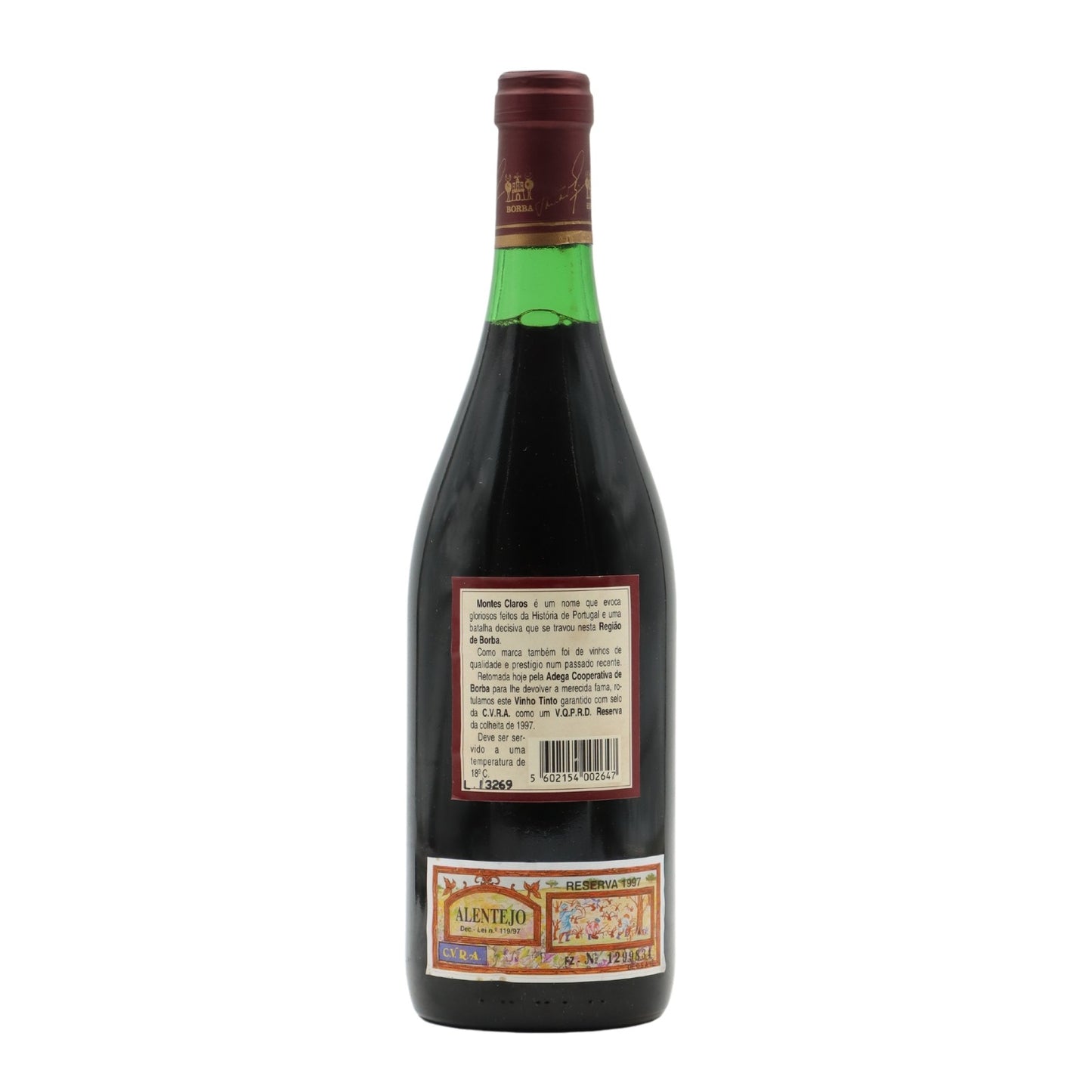 Montes Claros Reserva Tinto 1997