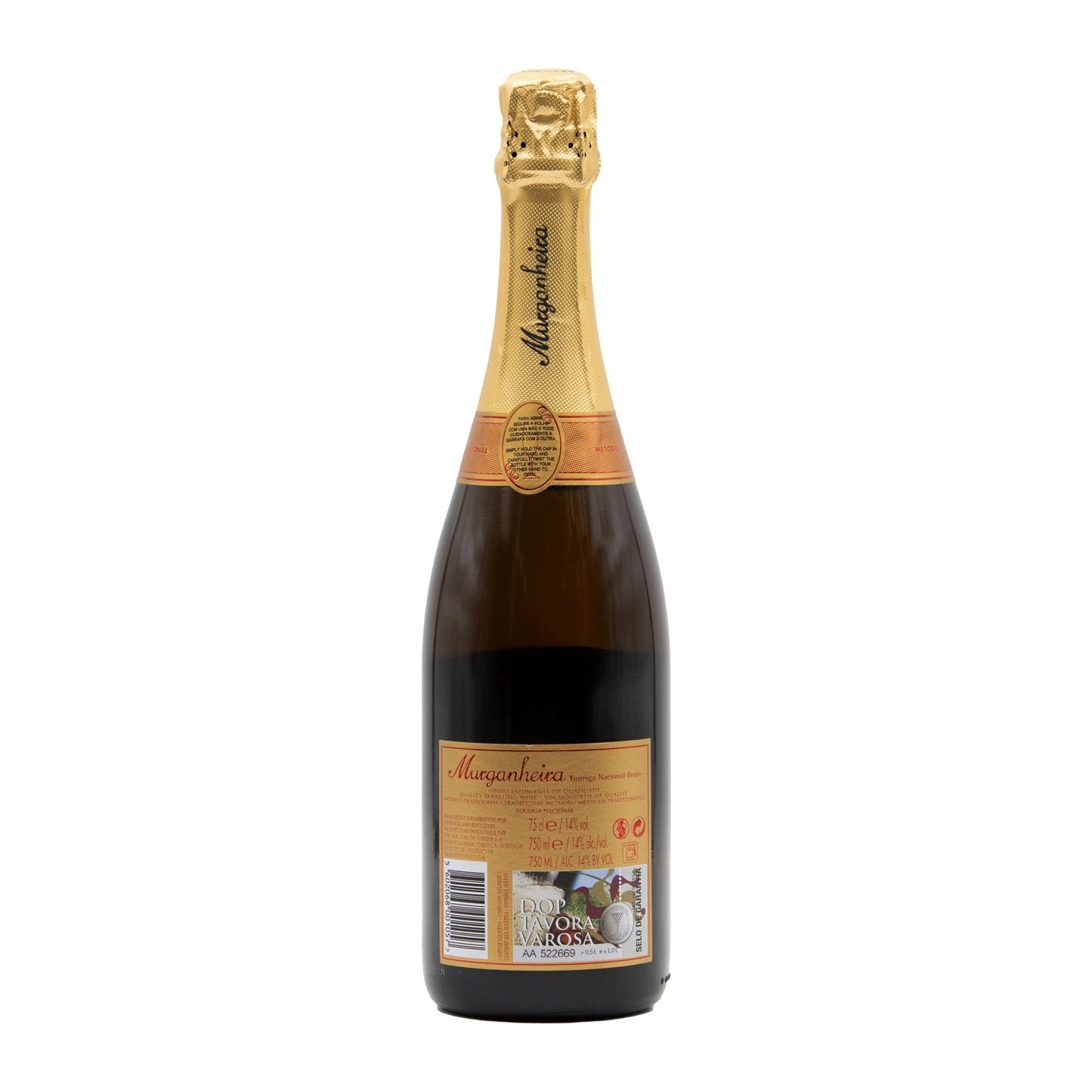 Murganheira Touriga Nacional Blanc de Noirs Bruto Espumante 2018
