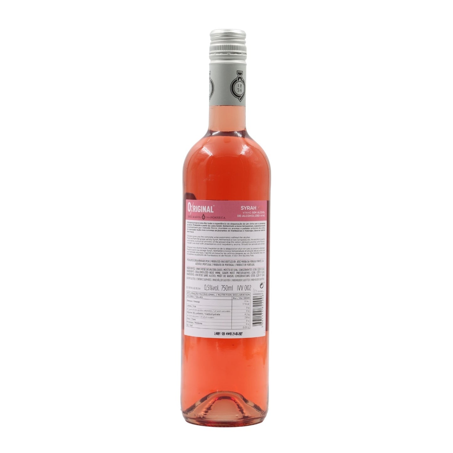 O%riginal Alcohol Free Rosé