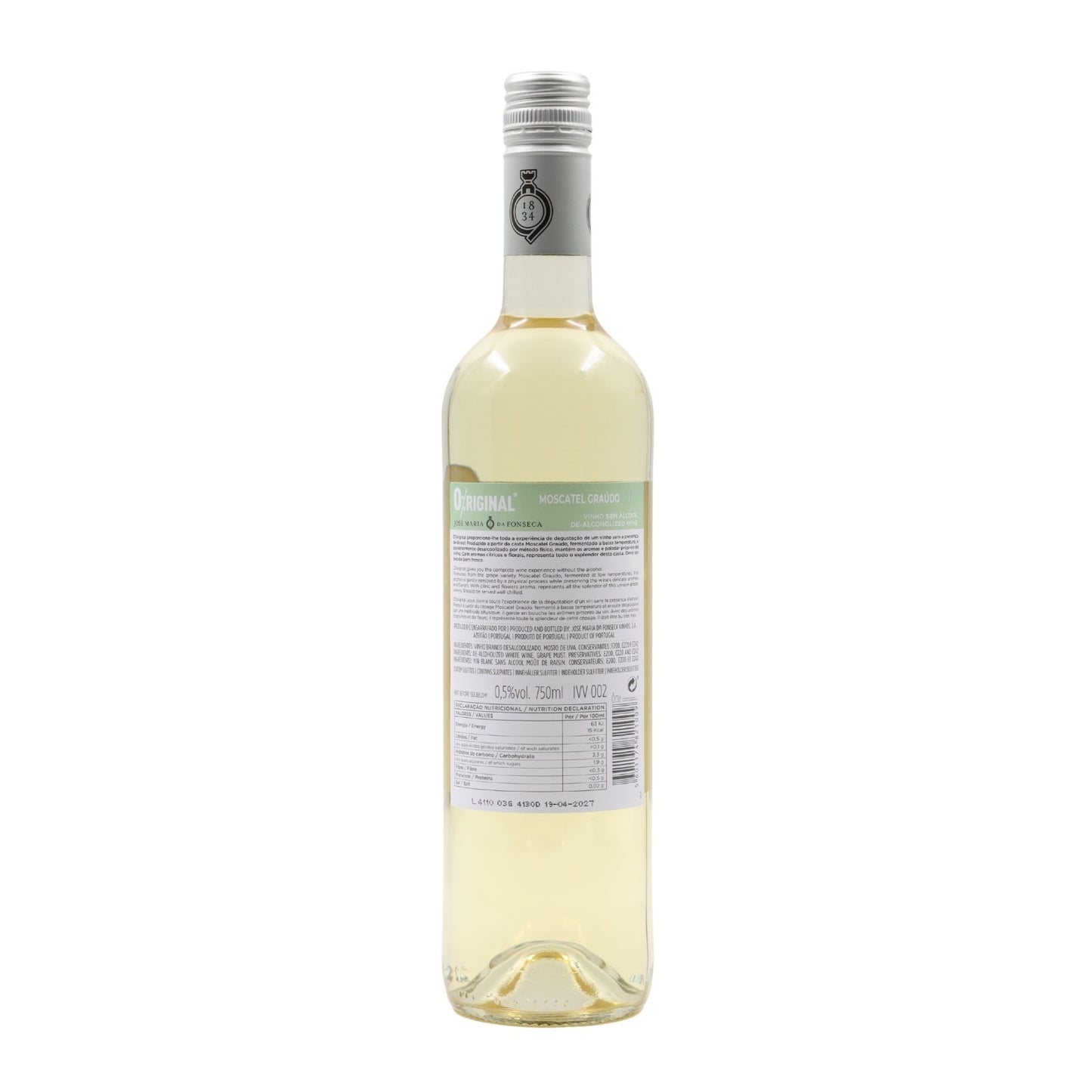 O%riginal Alcohol Free Branco