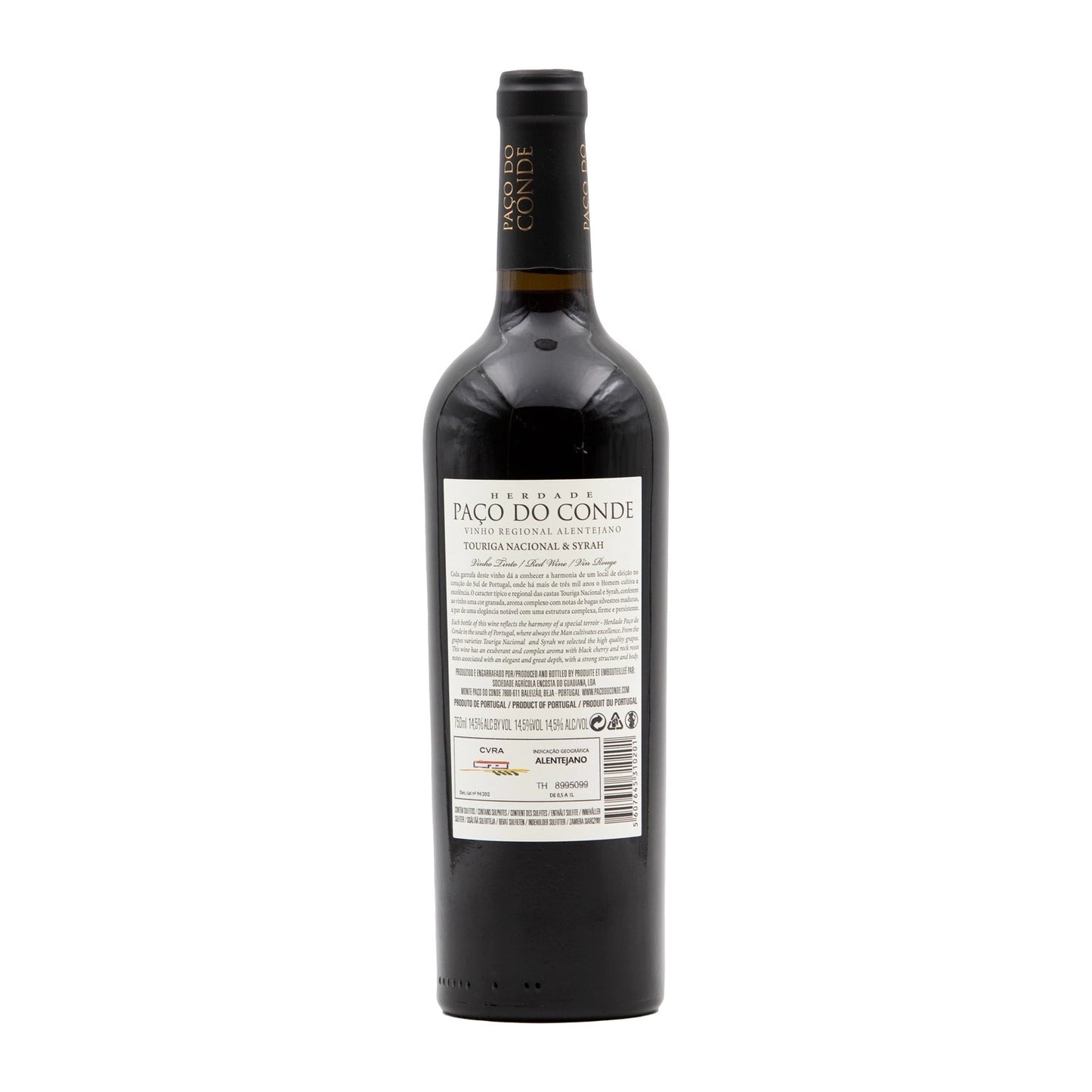 Paço do Conde Touriga Nacional Syrah Tinto 2021