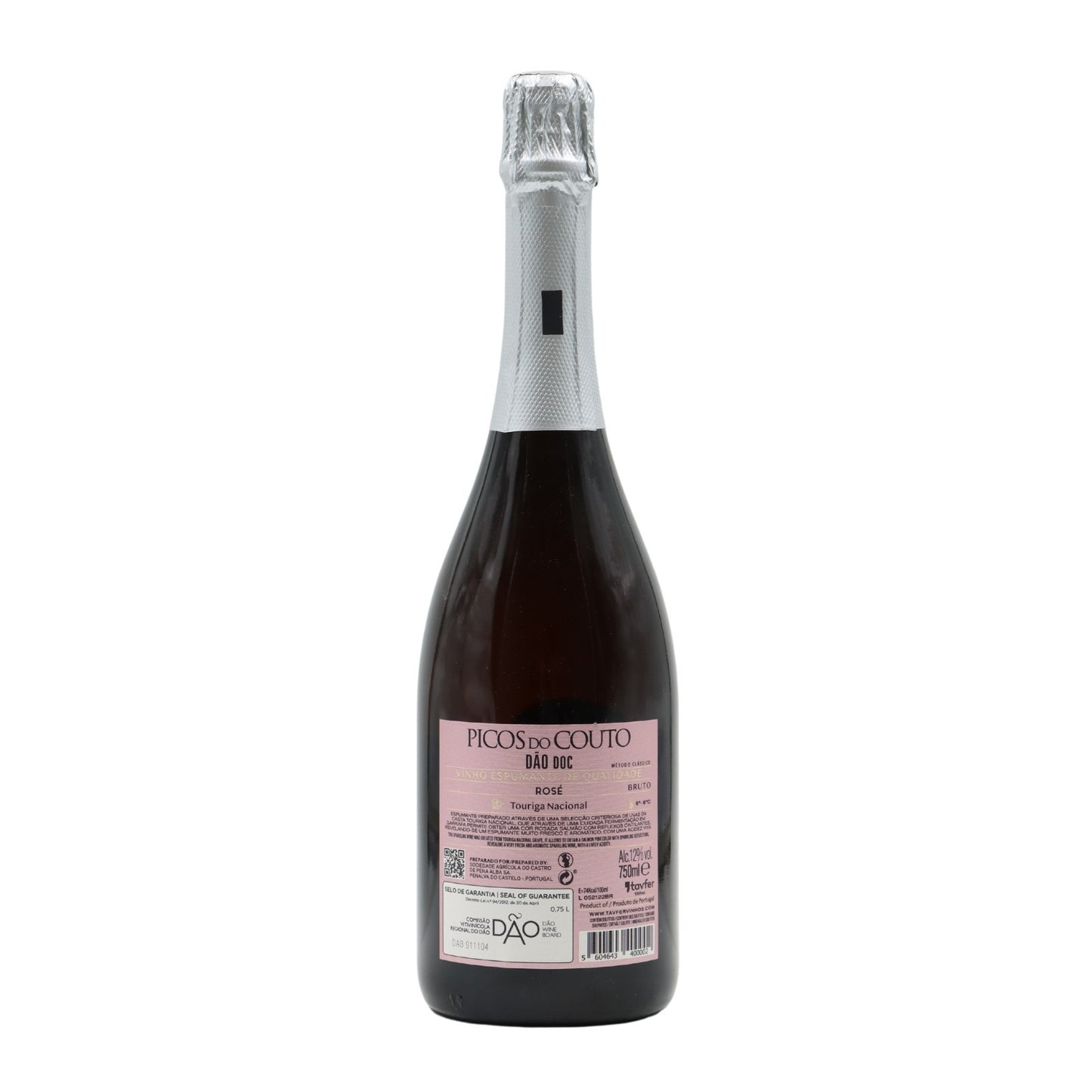 Picos do Couto Rosé Brut Sparkling Wine 2021