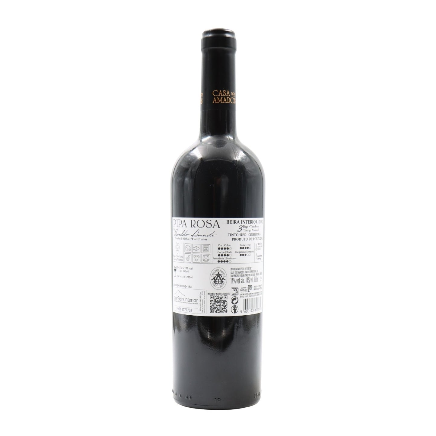 Pipa Rosa 3 Castas Tinto