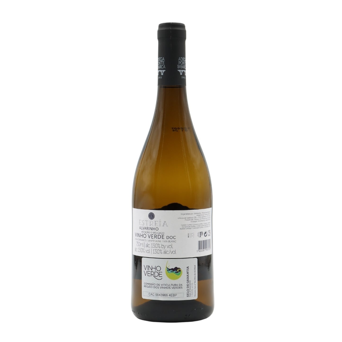 Ponte da Barca Estreia Alvarinho Reserva Branco 2022