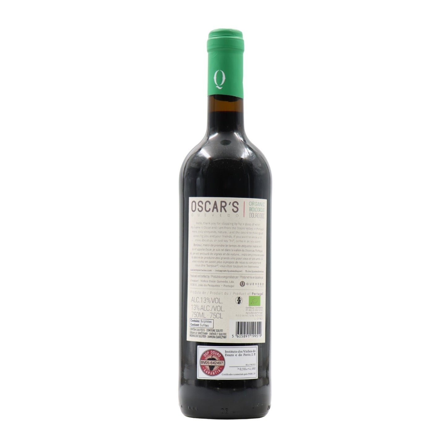 Quevedo Oscars Organico Tinto