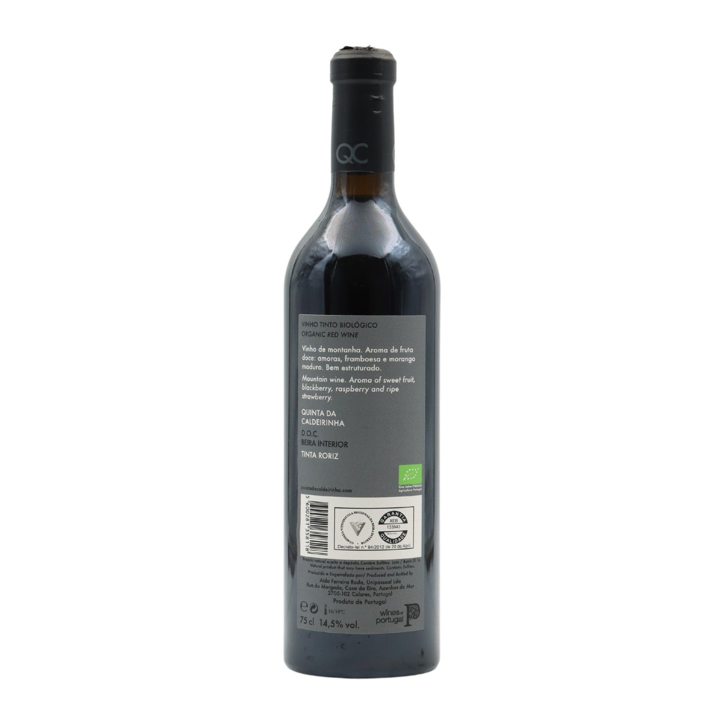 QC Tinta Roriz Bio Red 2019