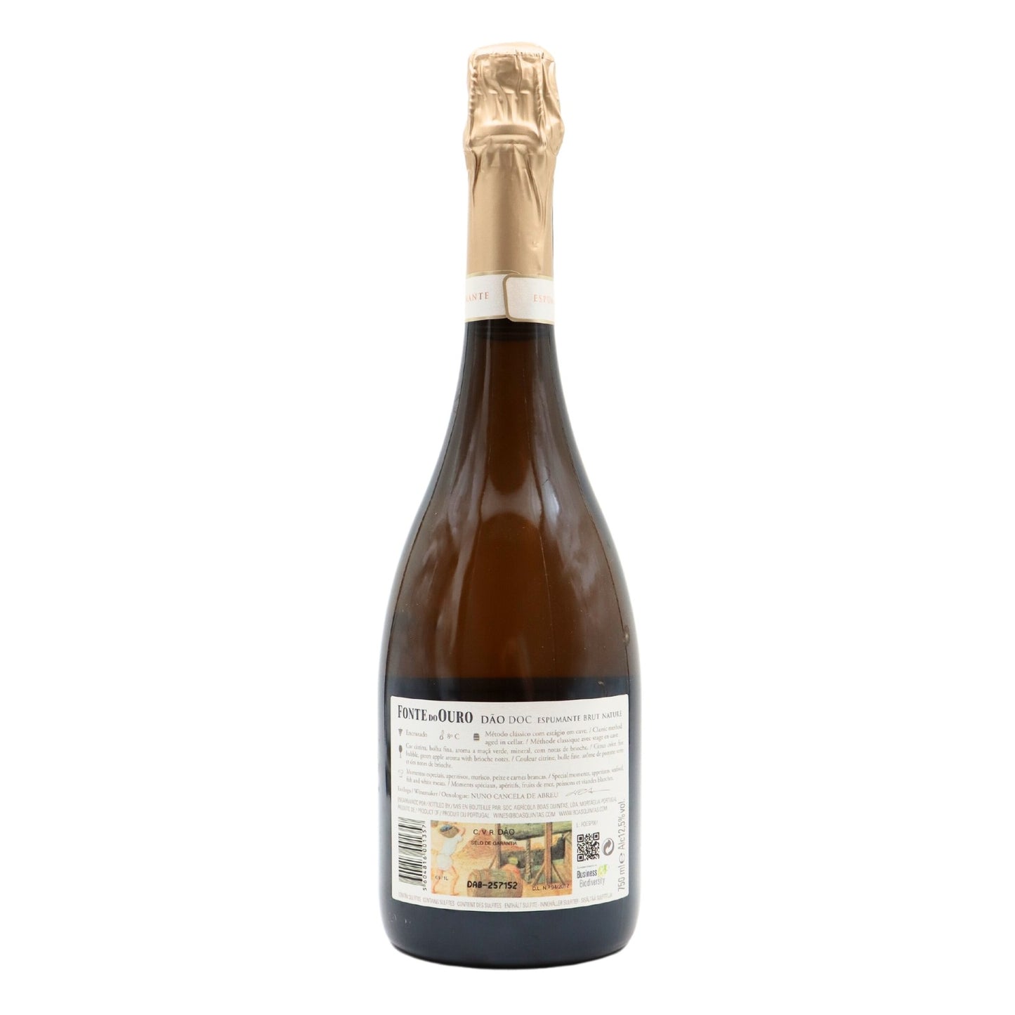 Fonte do Ouro Bruto Nature Sparkling Wine 2016