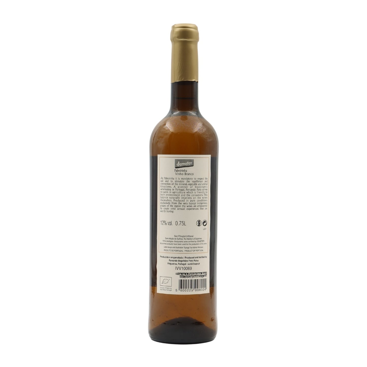 Quinta da Palmirinha Loureiro Bio Branco