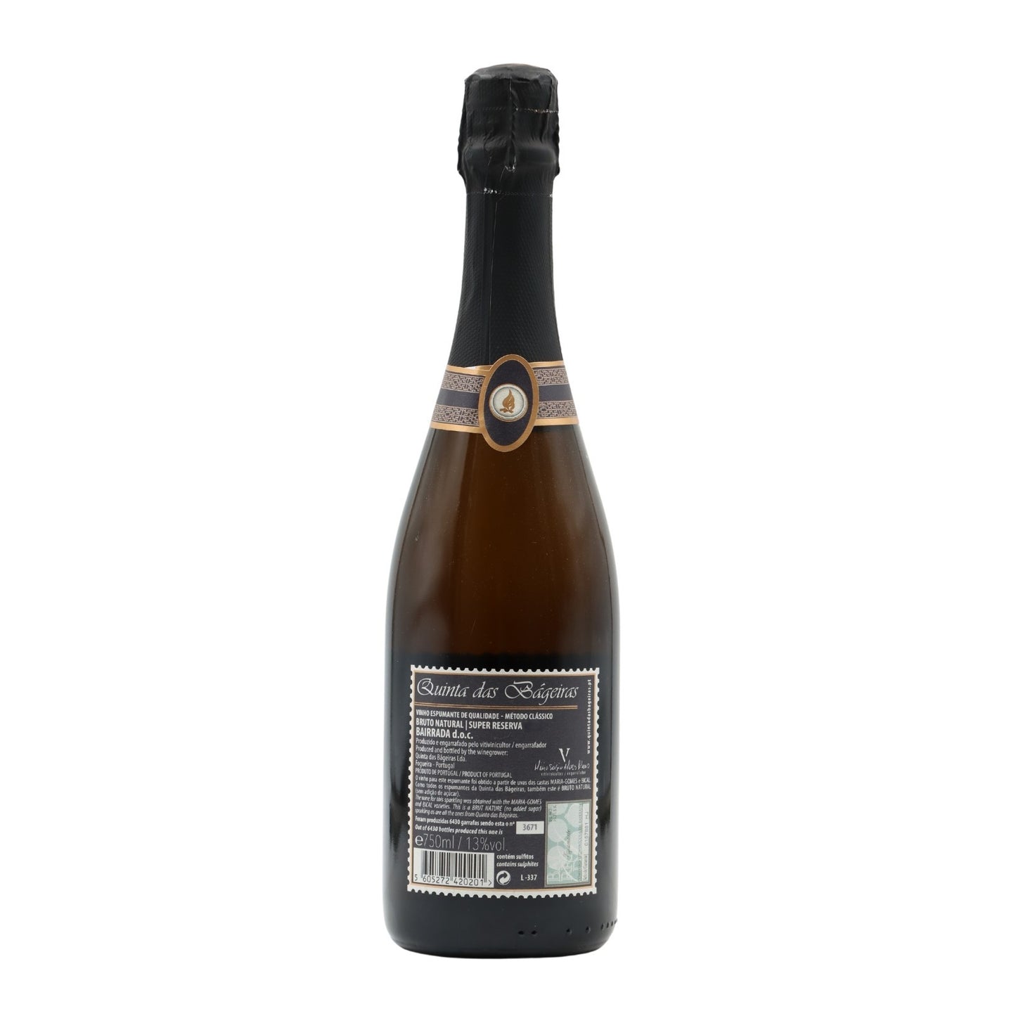 Quinta das Bágeiras Super Reserva Bruto Espumante