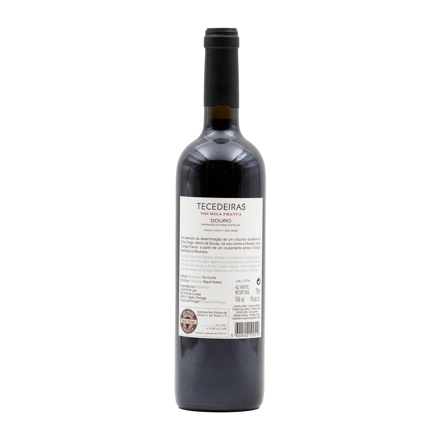 Tecedeiras Touriga Franca Tinto 2019