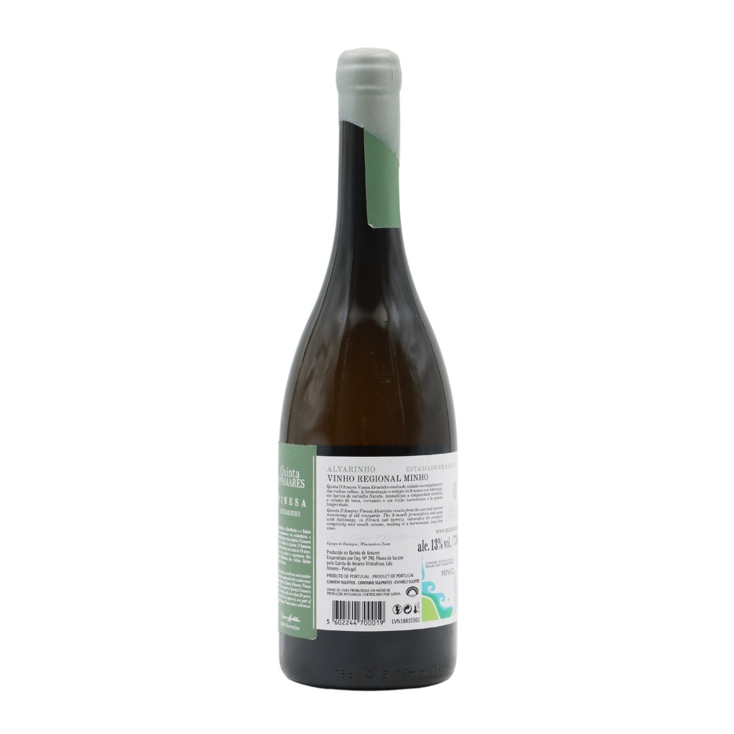 Quinta de Amares Vinesa Alvarinho Branco 2019