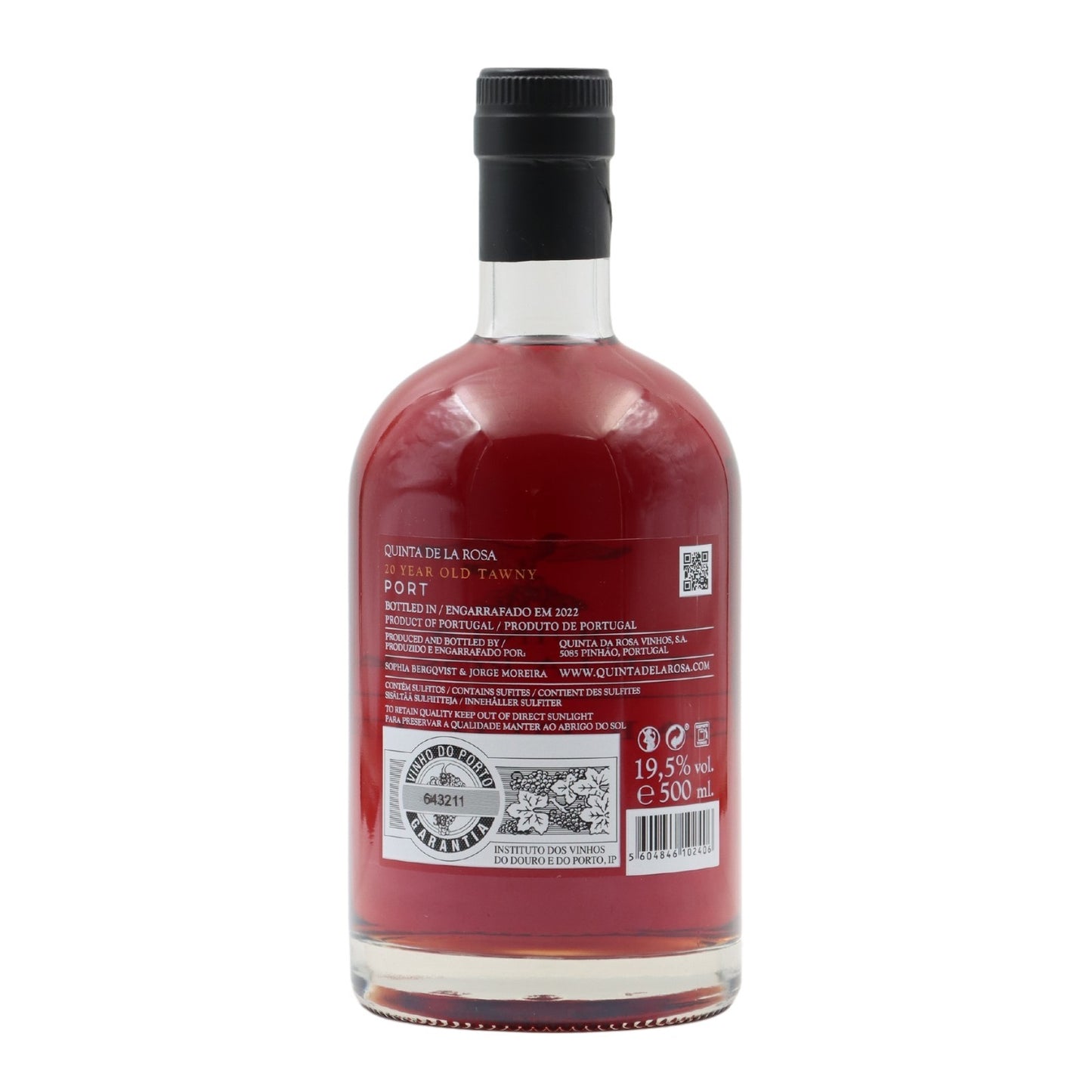 Quinta de La Rosa Tawny 20 Anos Porto