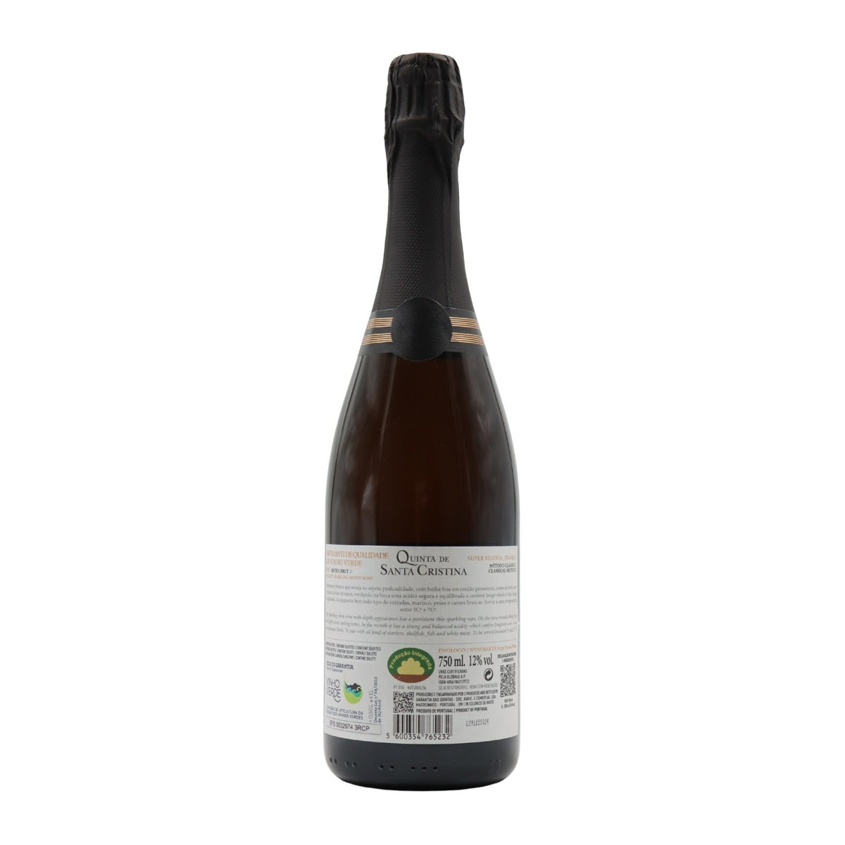 Quinta de Santa Cristina Super Reserva Branco Bruto Espumante 2018
