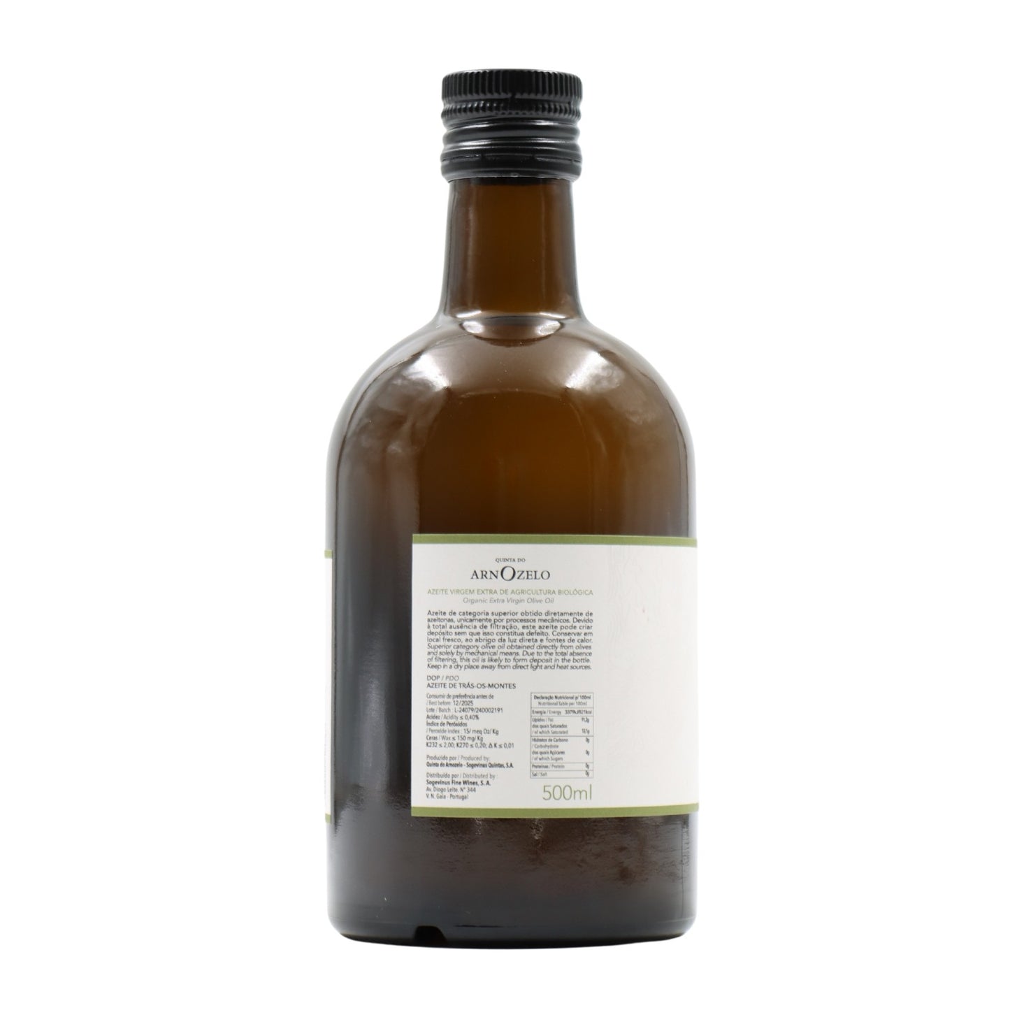 Quinta do Arnozelo Organico Azeite Extra Virgem