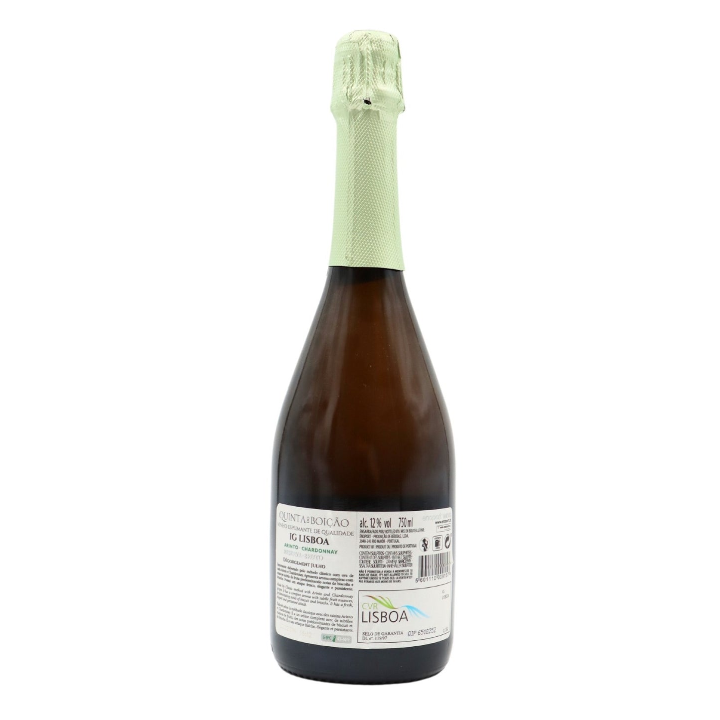 Quinta do Boição Arinto Chardonnay Reserve Brut Sparkling Wine 2019