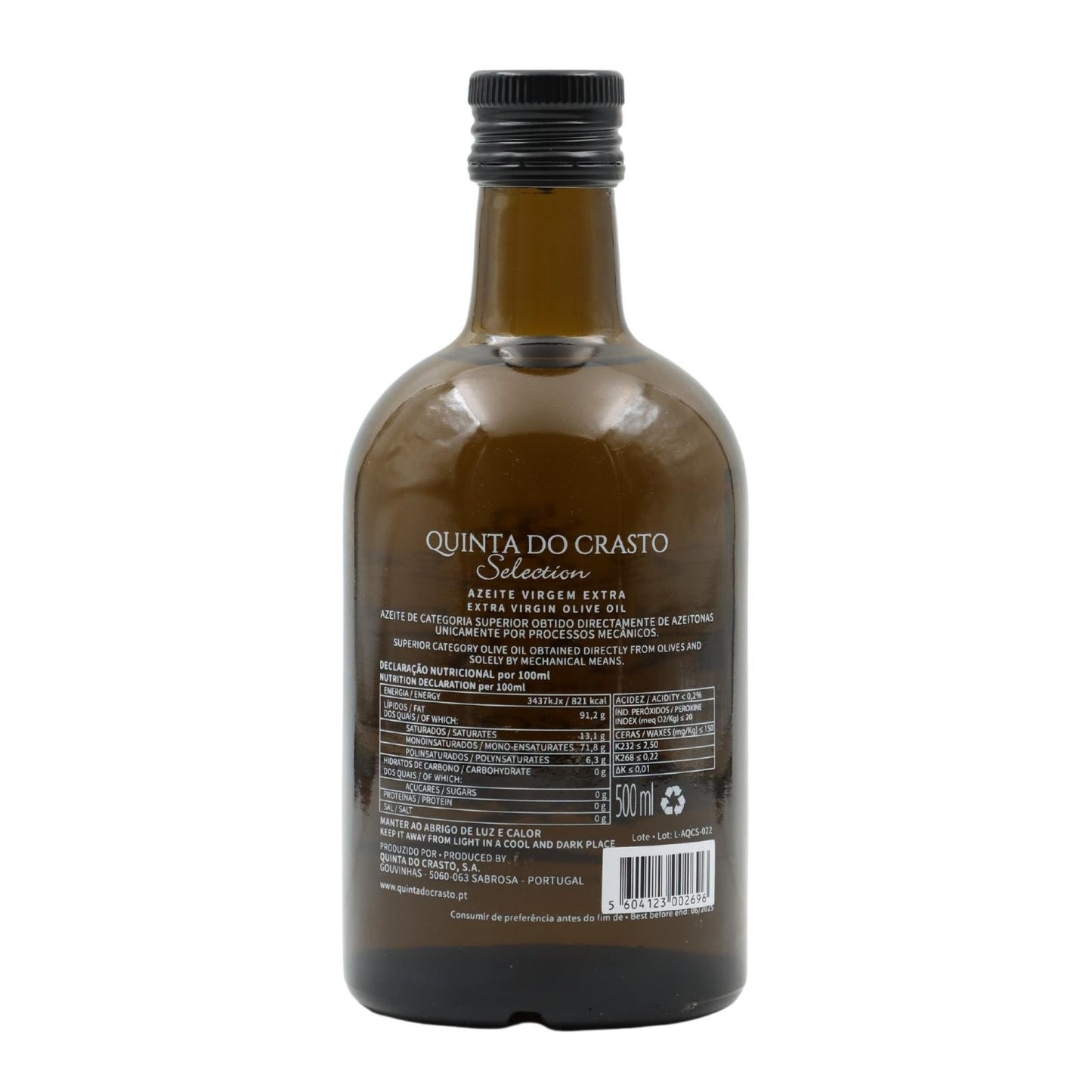 Quinta do Crasto Selec Azeite Extra Virgem