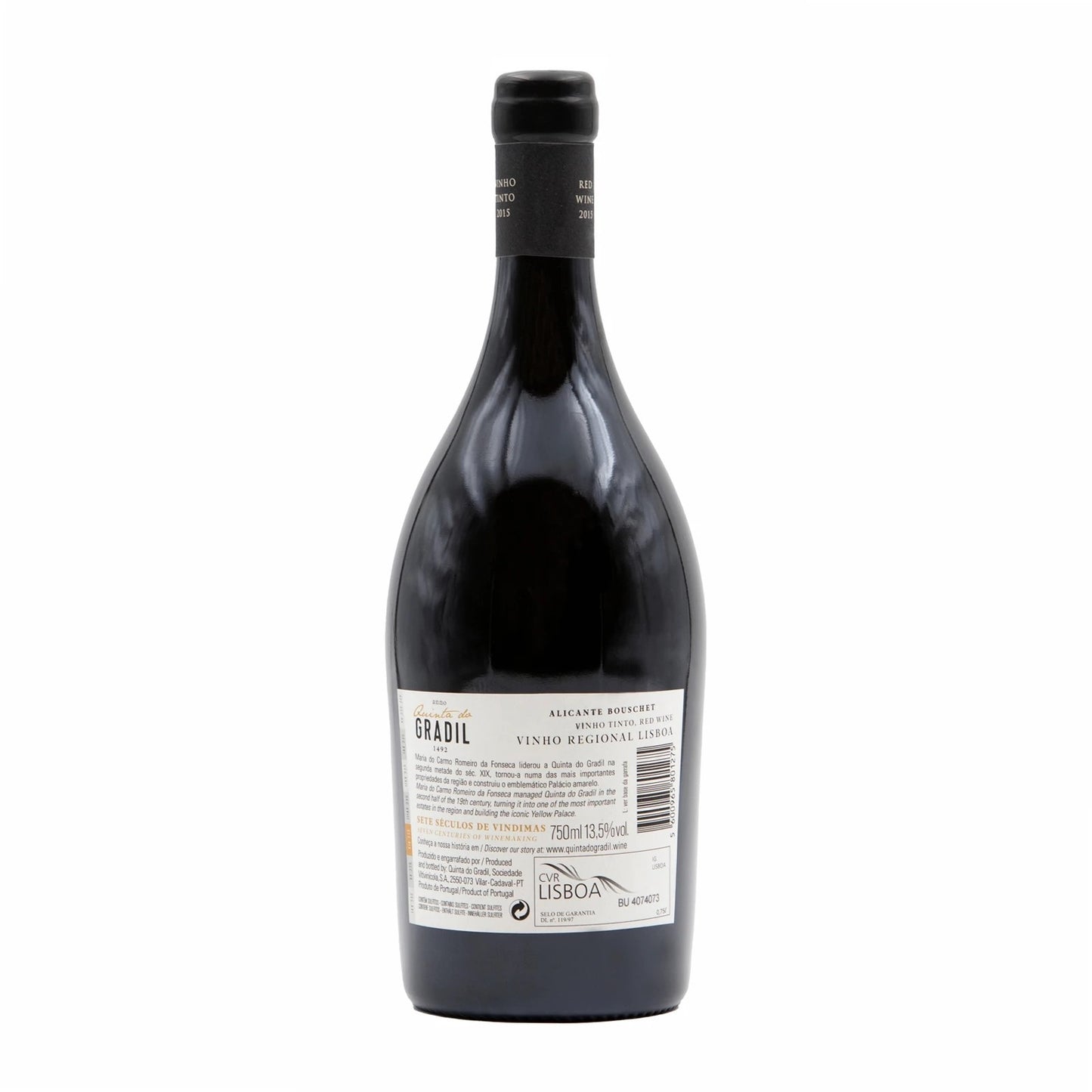 Quinta do Gradil Maria do Carmo Tinto 2015