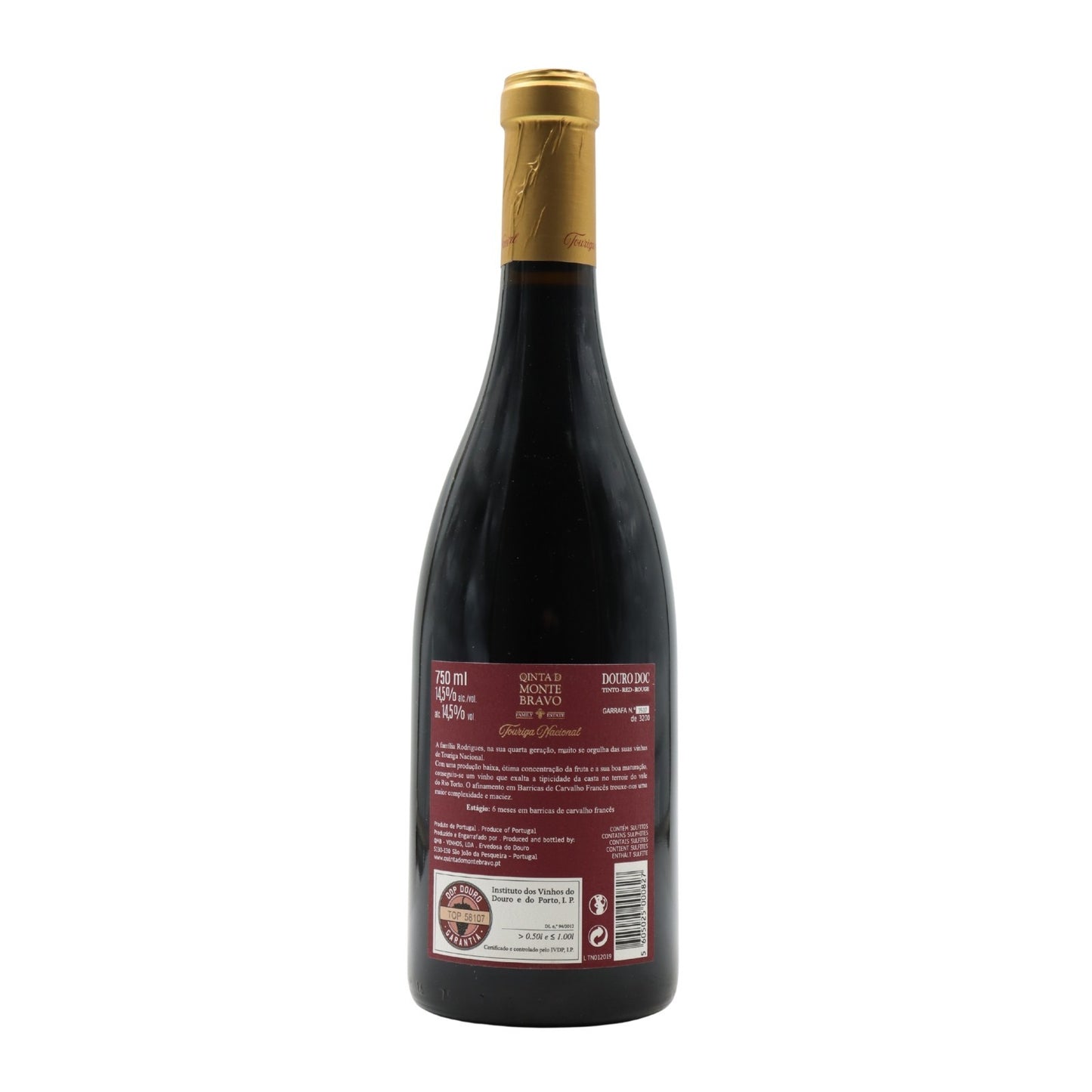 Quinta do Monte Bravo Touriga Nacional Tinto 2019