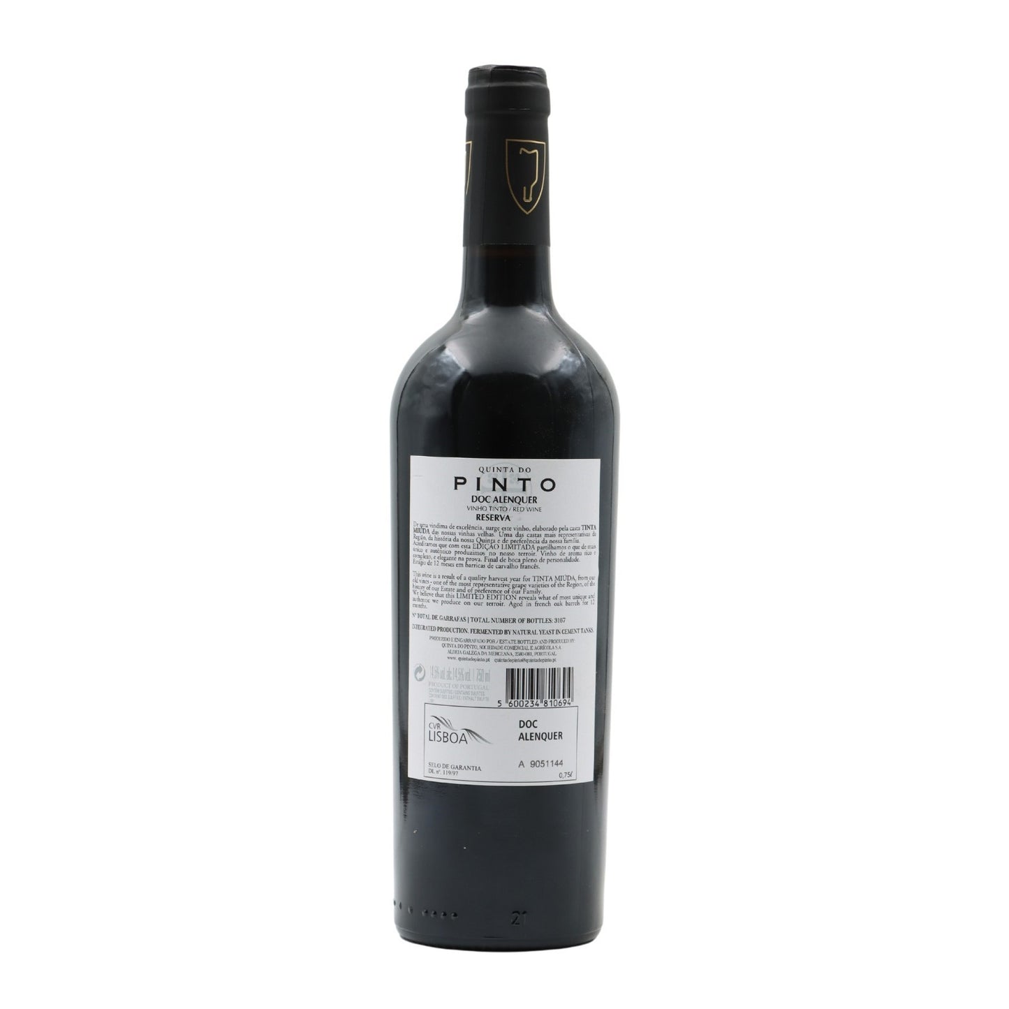 Quinta do Pinto Limited Edition Tinta Miúda Tinto 2016