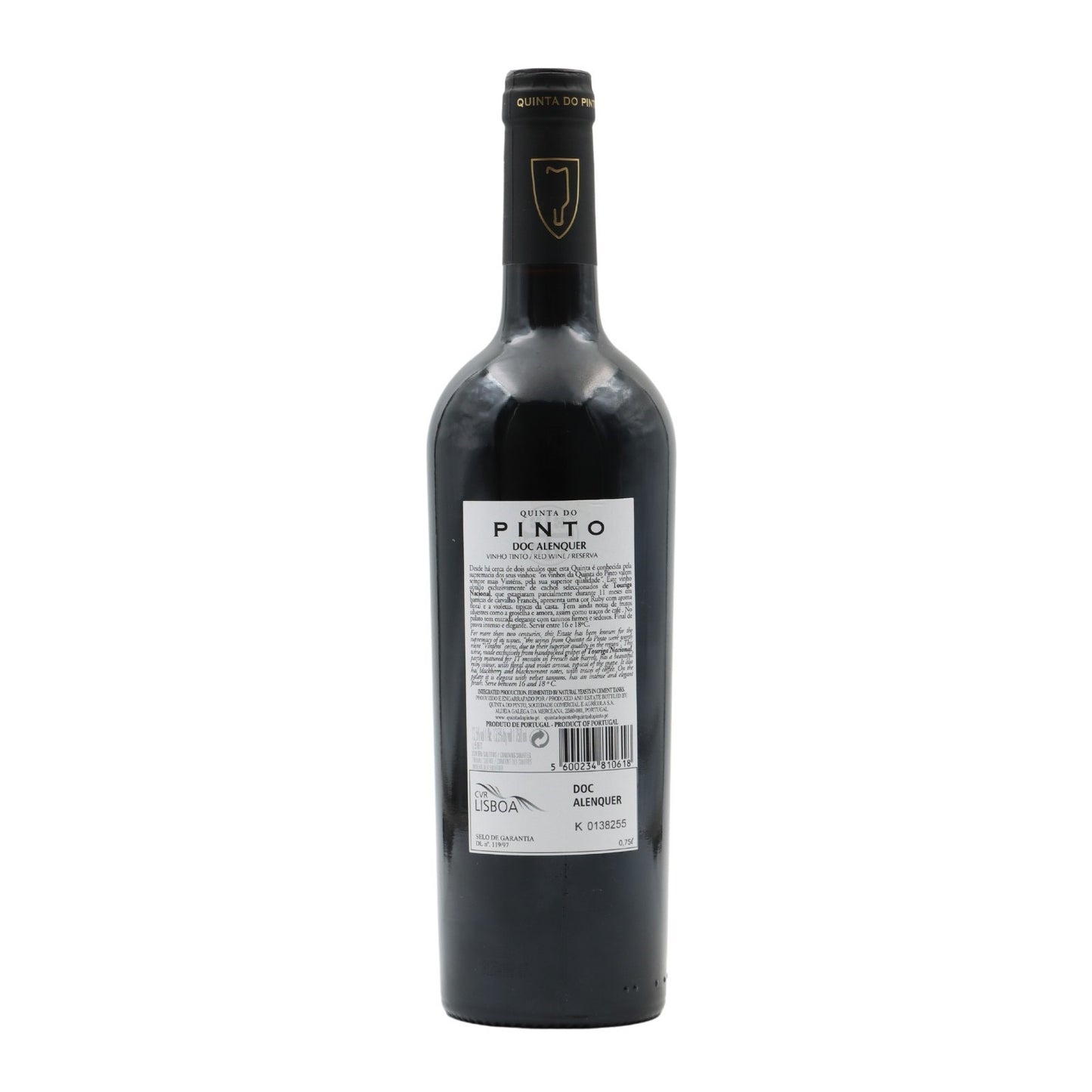 Quinta do Pinto Touriga Nacional Reserva Tinto 2017