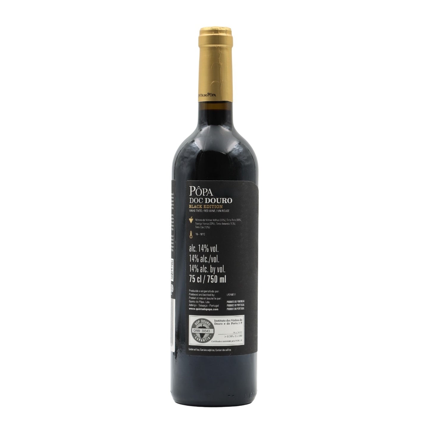 Quinta do Pôpa Black Edition Tinto