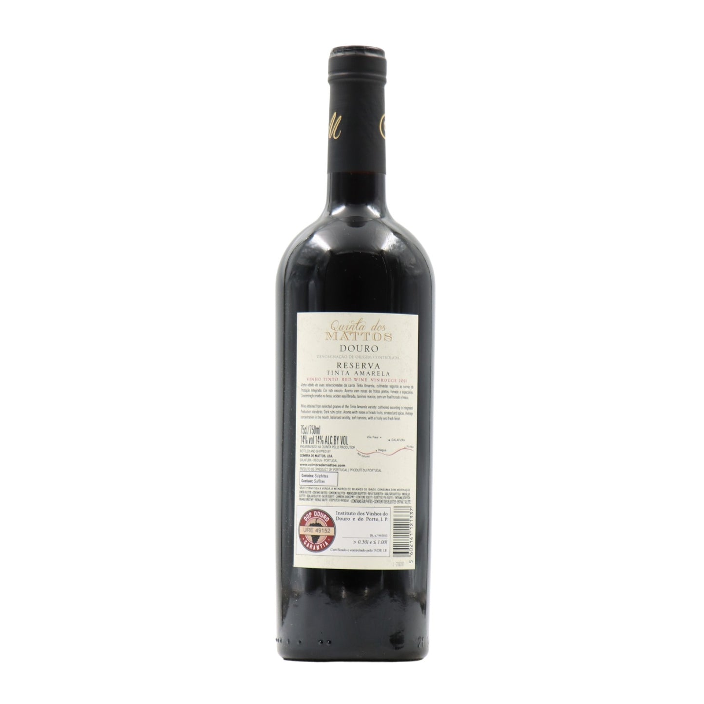 Quinta dos Mattos Reserva Tinta Amarela Tinto 2021