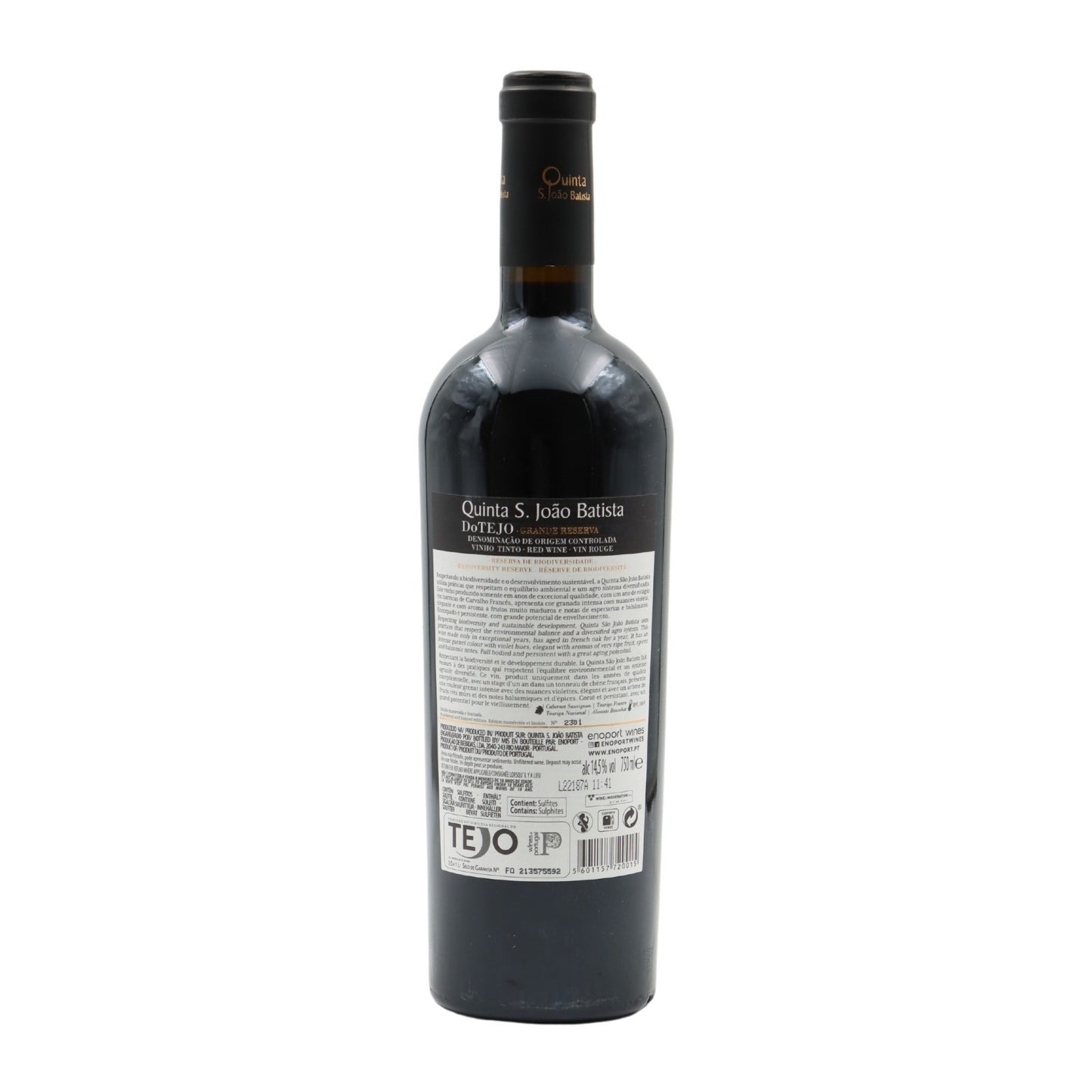 Quinta São João Batista Grande Reserva Tinto 2018