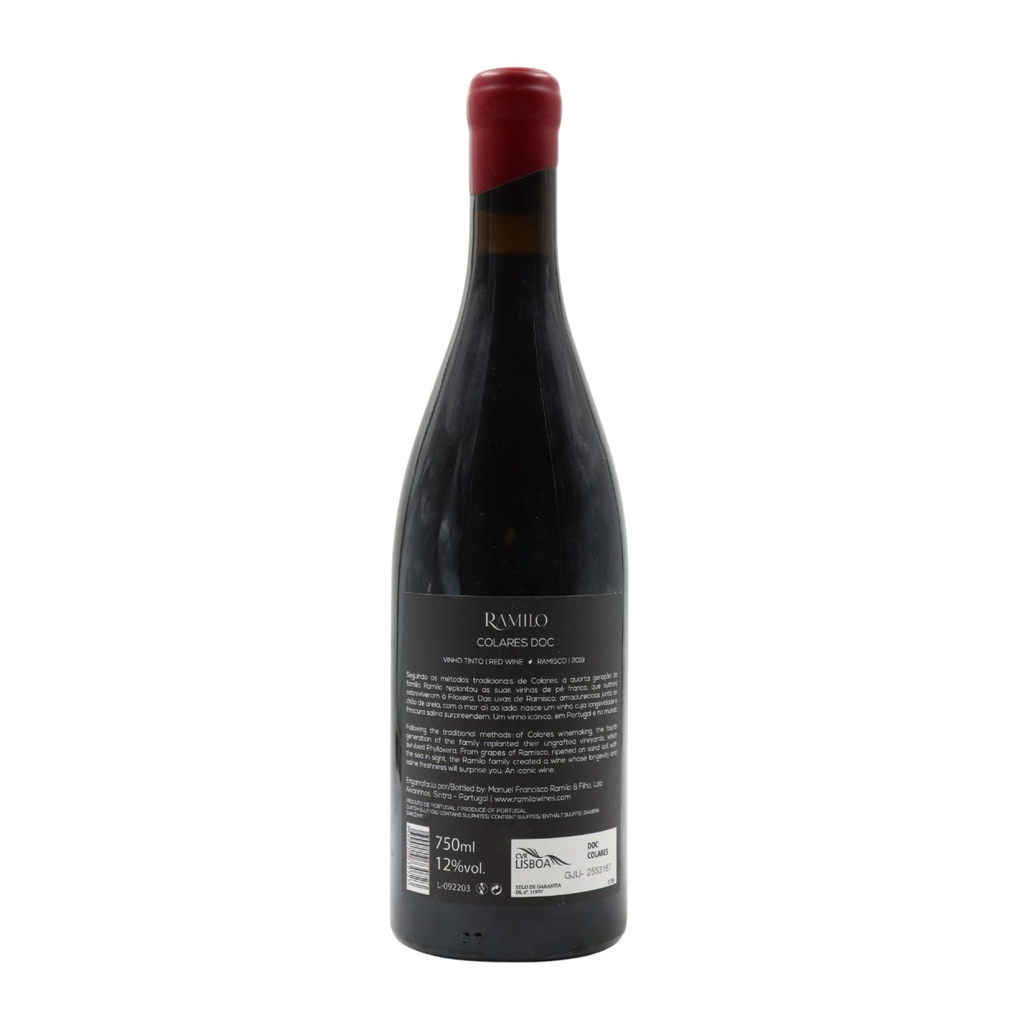 Ramilo Ramisco de Colares Tinto 2019