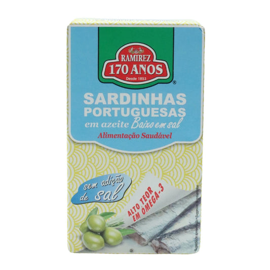 Ramirez Sardinha em Azeite com Baixo Teor de Sal