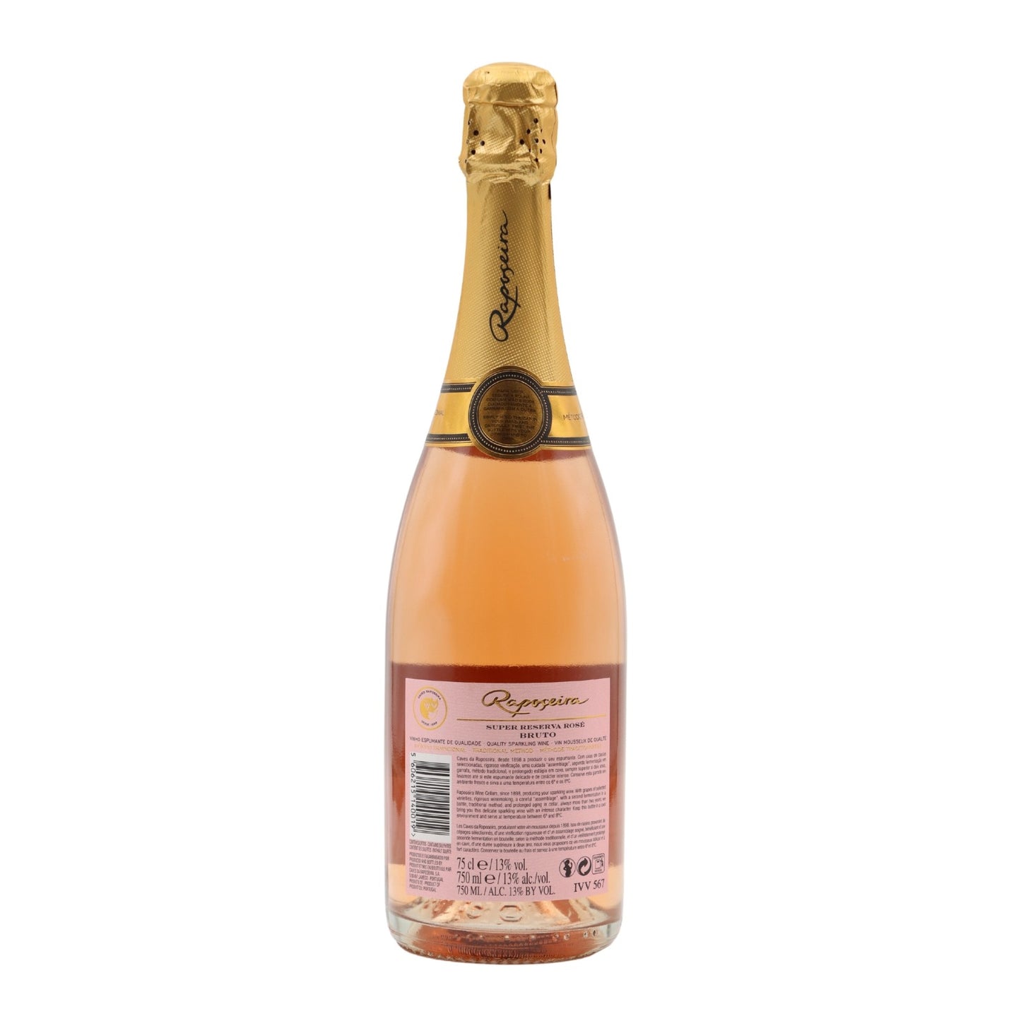 Raposeira Super Reserva Rosé Bruto Espumante 2017