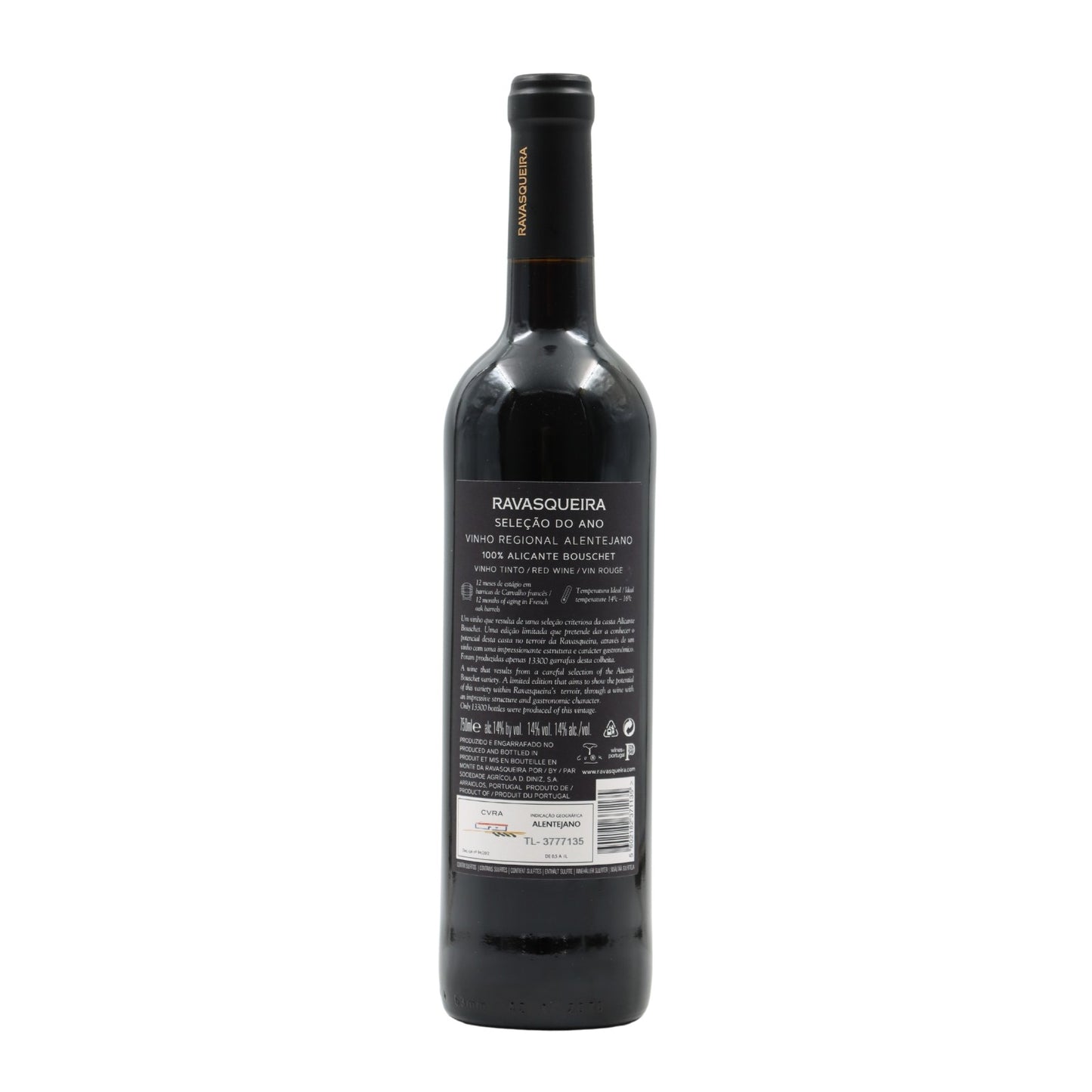 Monte da Ravasqueira Selection of the Year Alicante Bouschet Red 2021