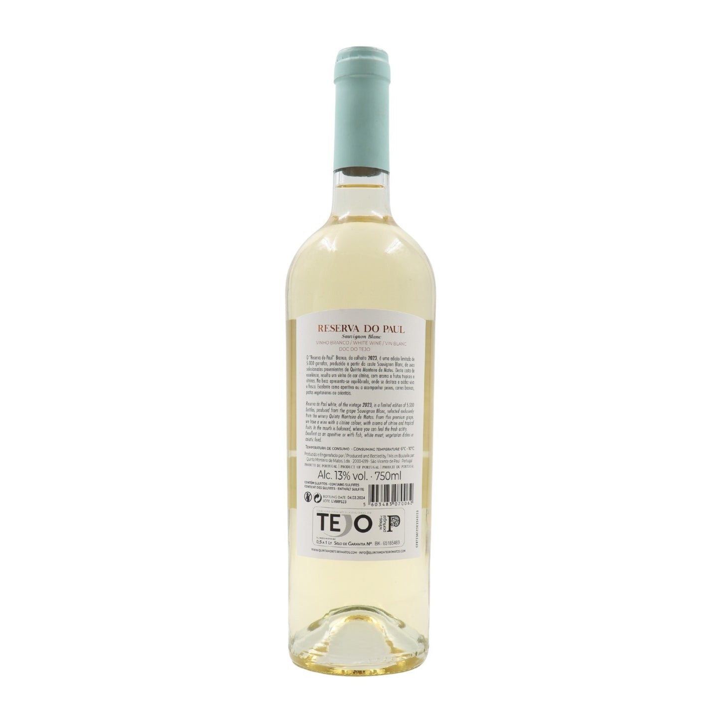 Reserva do Paul Sauvignon Blanc Branco