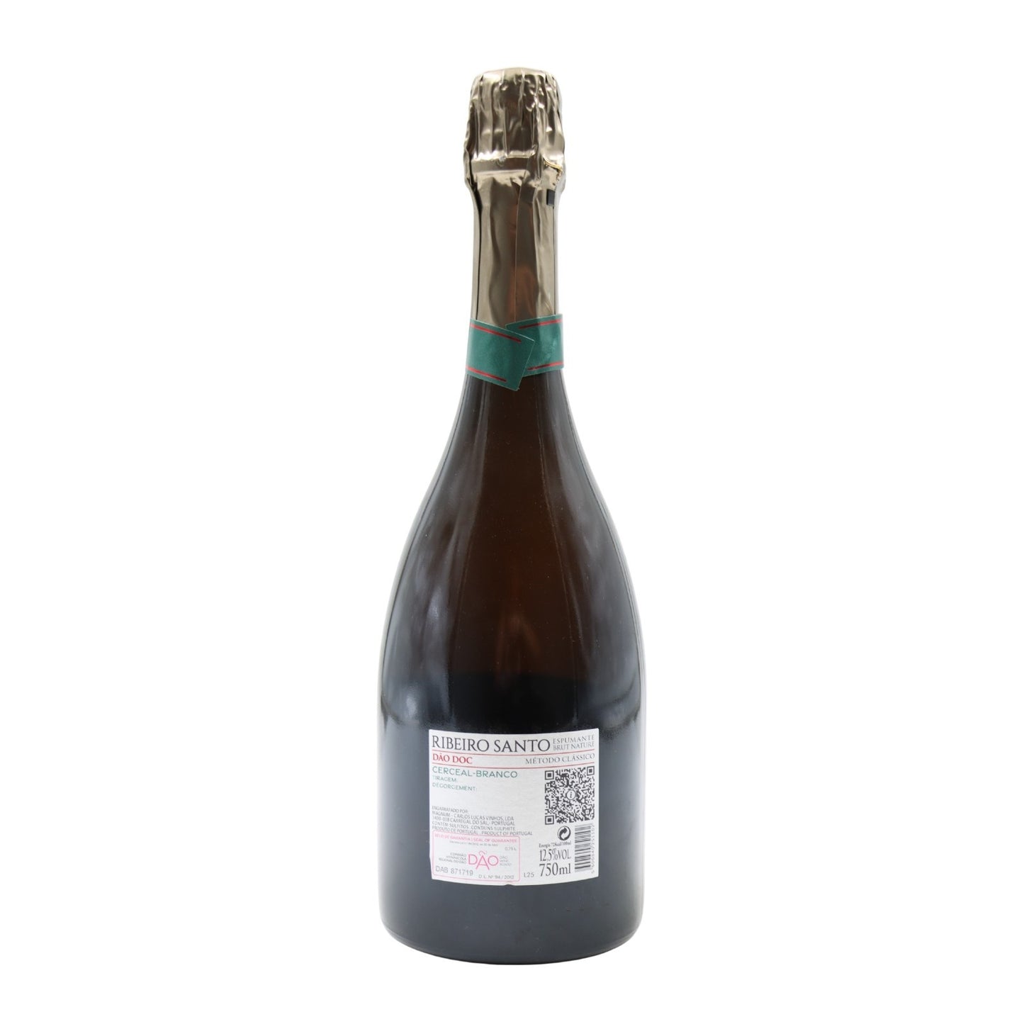 Ribeiro Santo Excellence Cerceal Bruto Nature Sparkling Wine 2020
