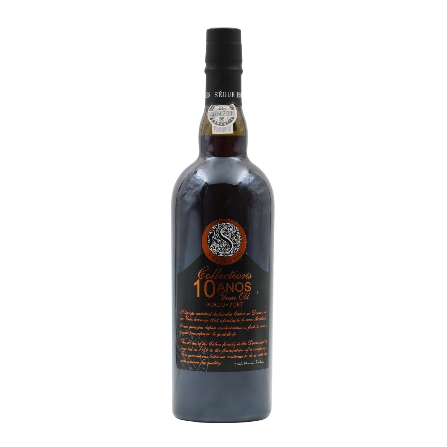 Sagrado 10 anos Tawny Porto