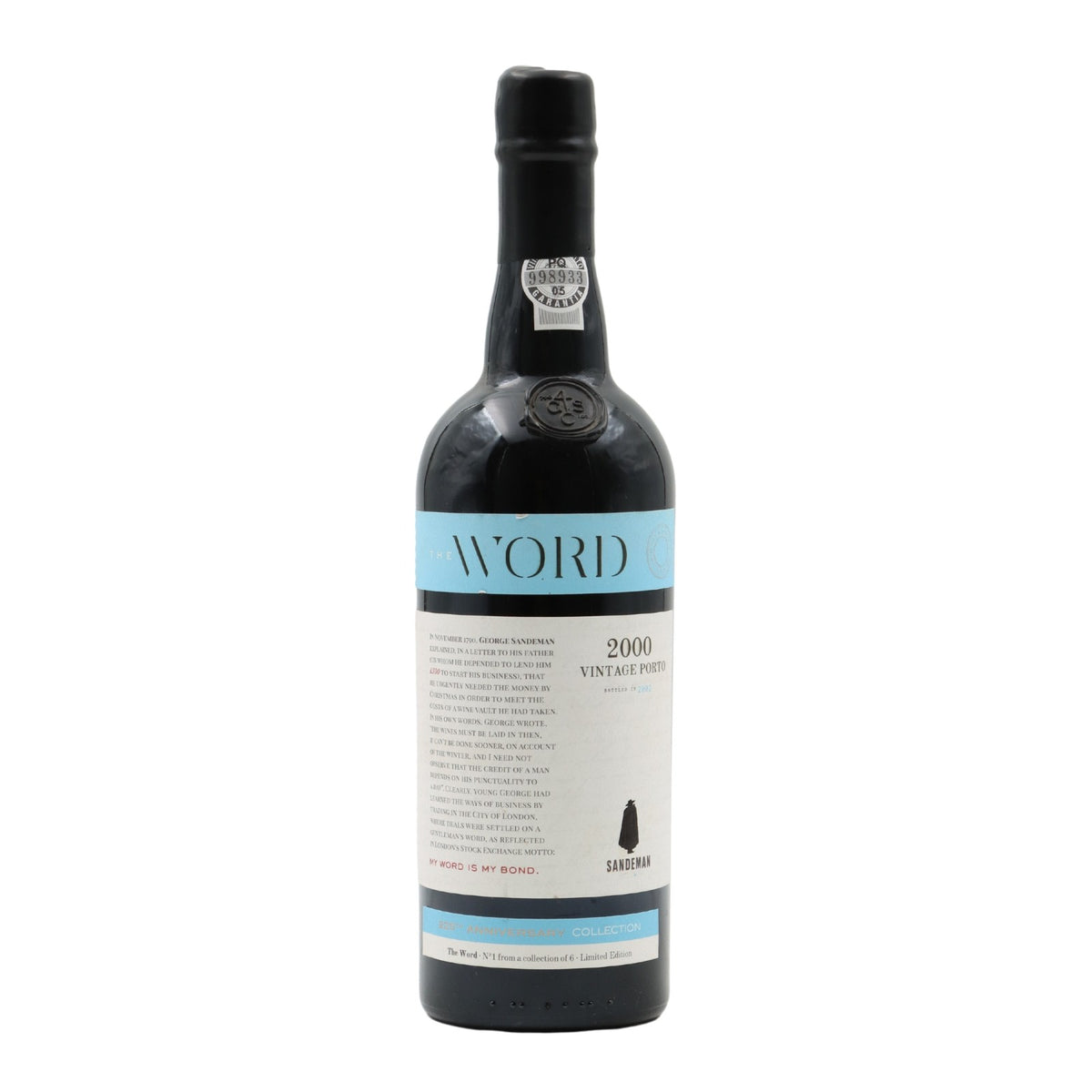 Sandeman 225Y The Word Vintage Porto 2000