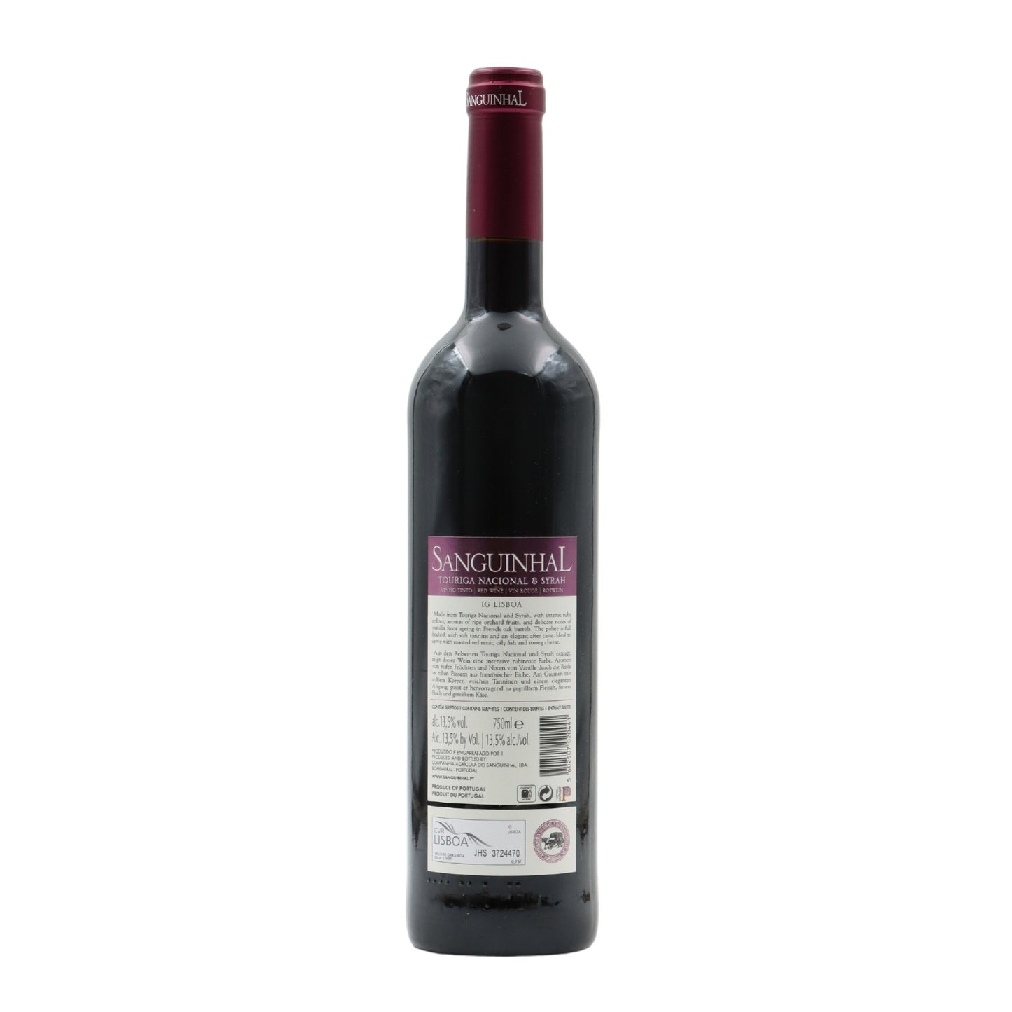 Sanguinhal Syrah Touriga Nacional Tinto