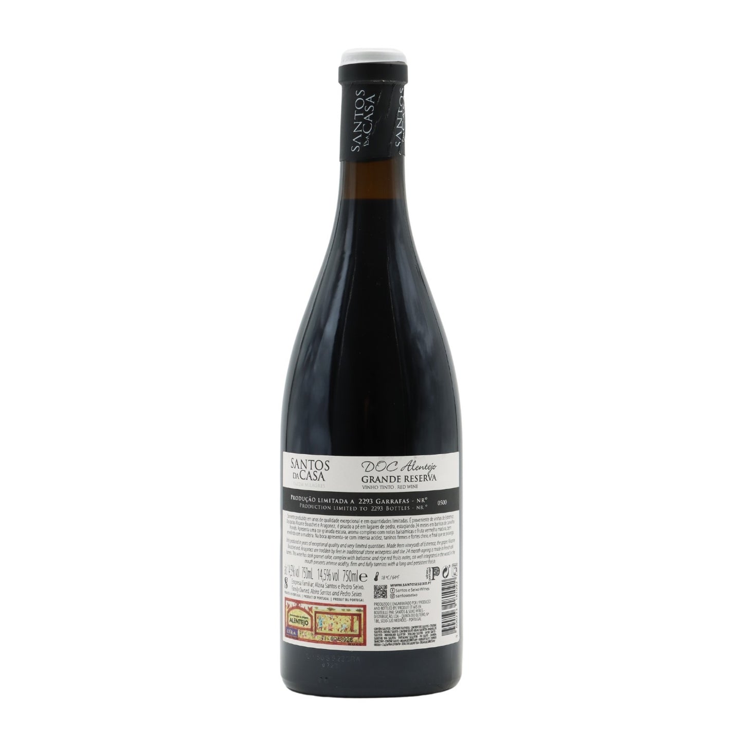 Santos da Casa Alentejo Grand Reserve Red 2018