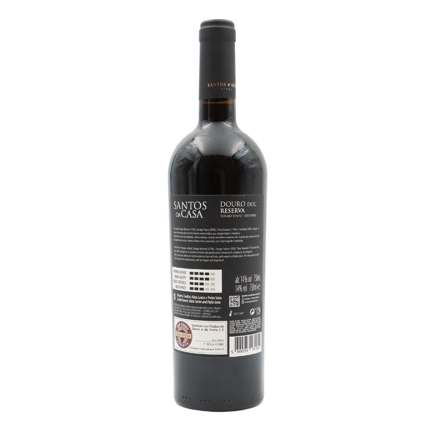 Santos da Casa Douro Reserve Red 2018