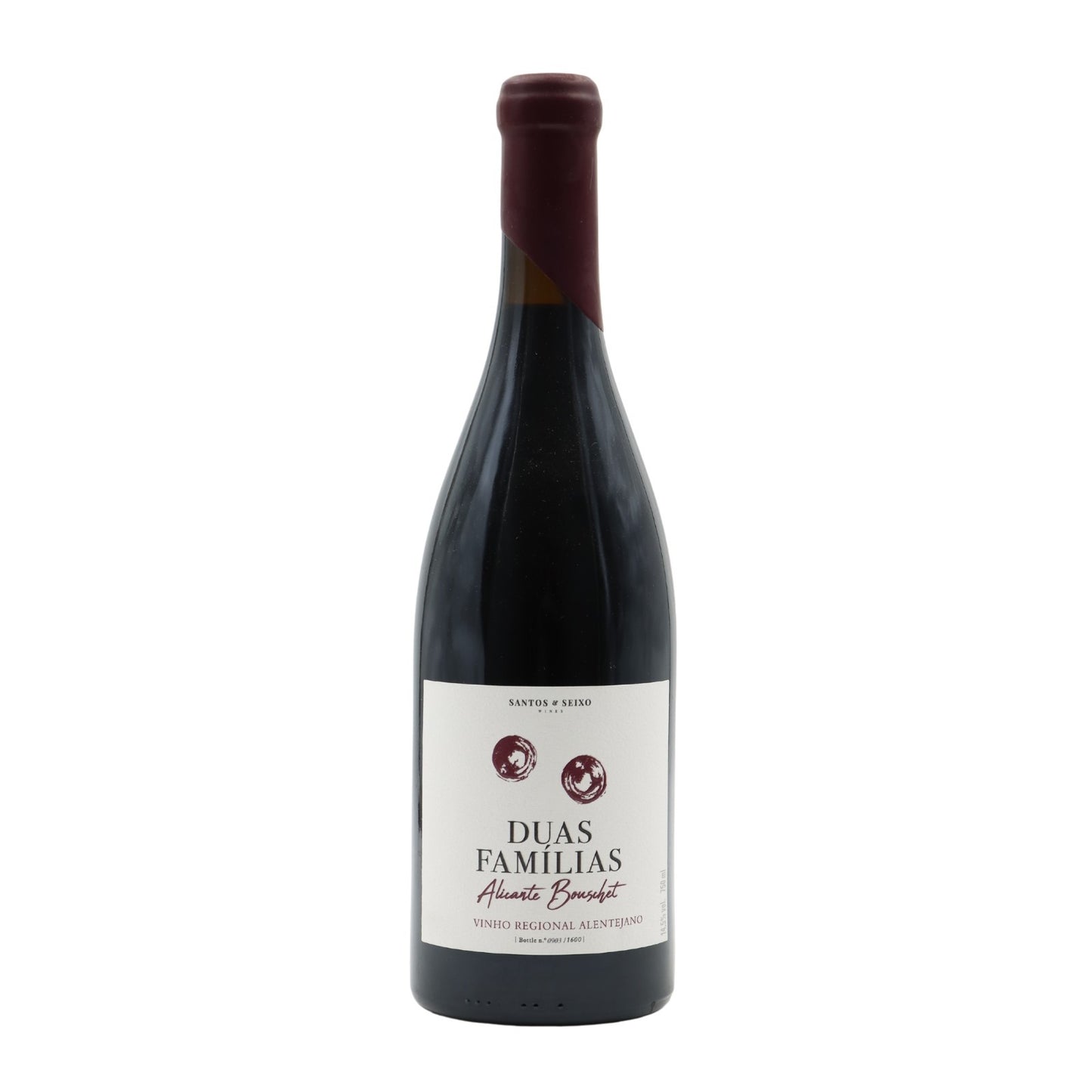 Santos e Seixo Duas Familias Alicante Bouschet Tinto 2019