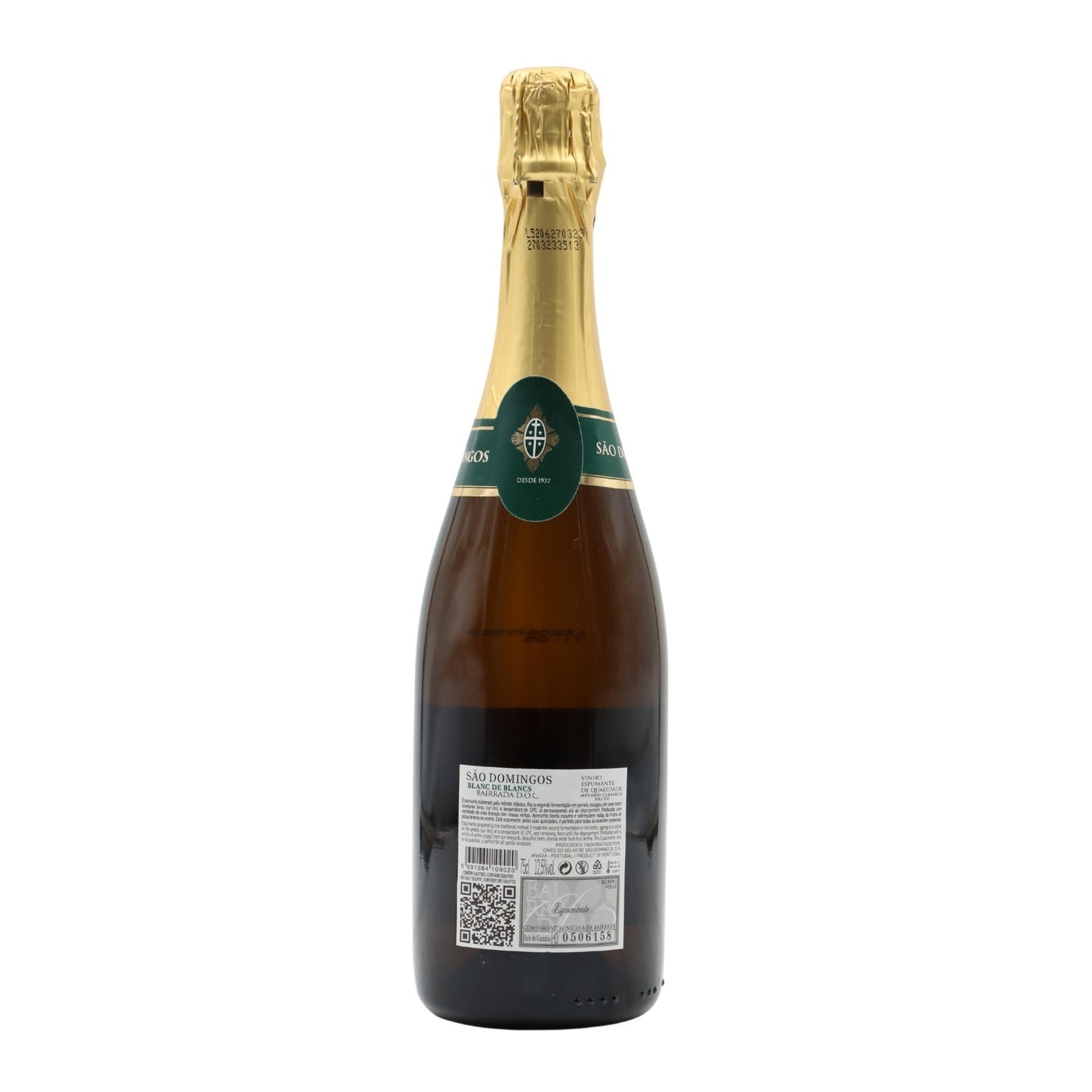 São Domingos Blanc de Blancs Brut Sparkling Wine 2019