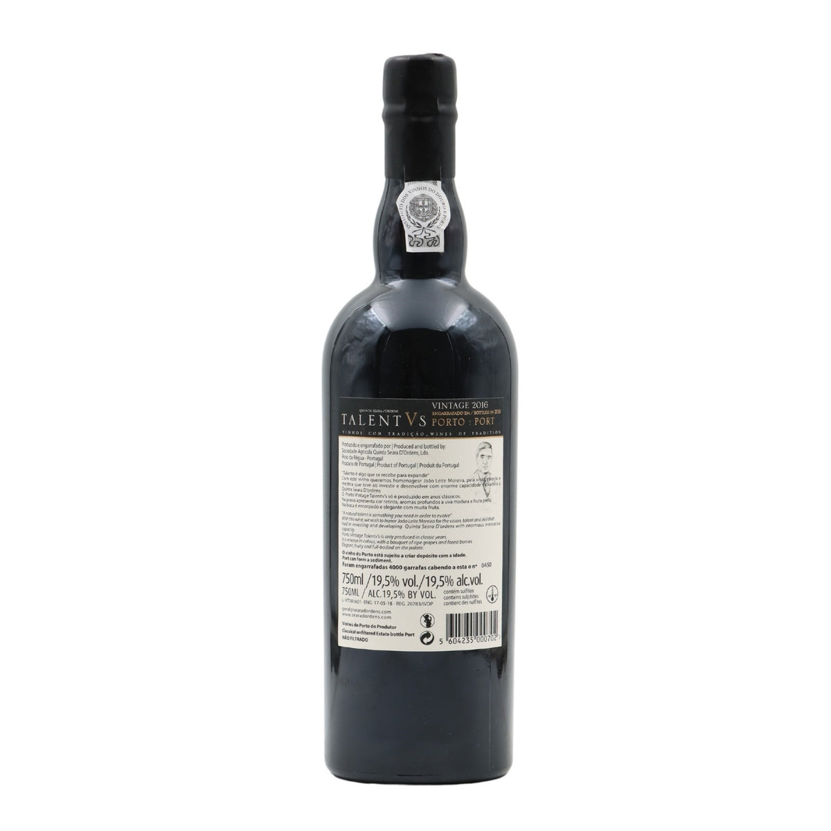 Quinta de Seara D'Ordens Talentvs Vintage Porto 2016