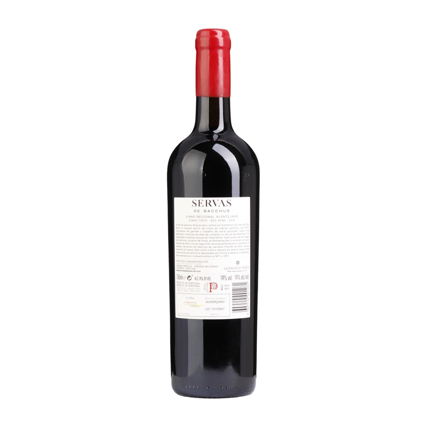 Bacchus Servas Red 2016